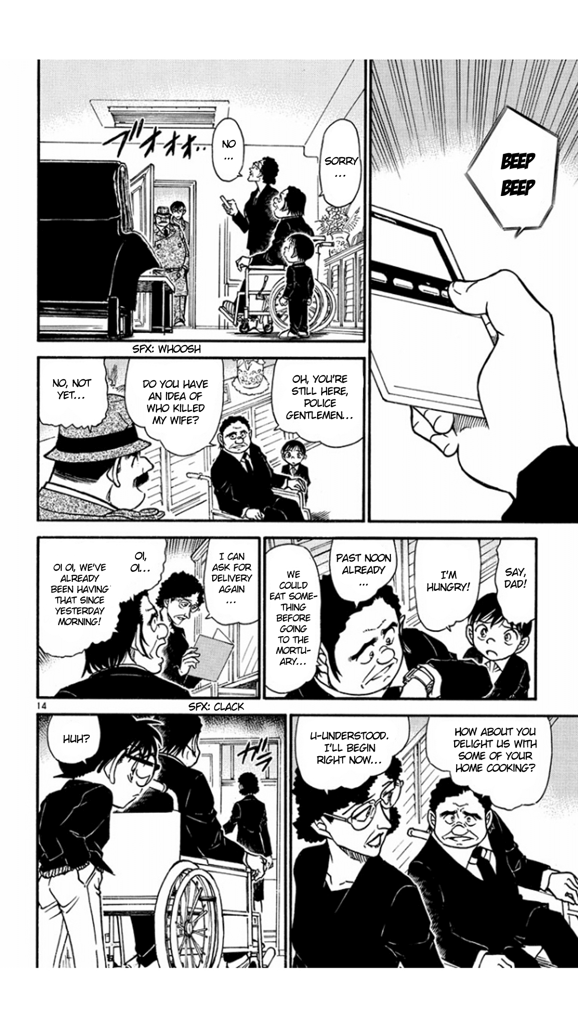 Detective Conan Chapter 554 page 15 - Chapter 554: The Dinner's Menu