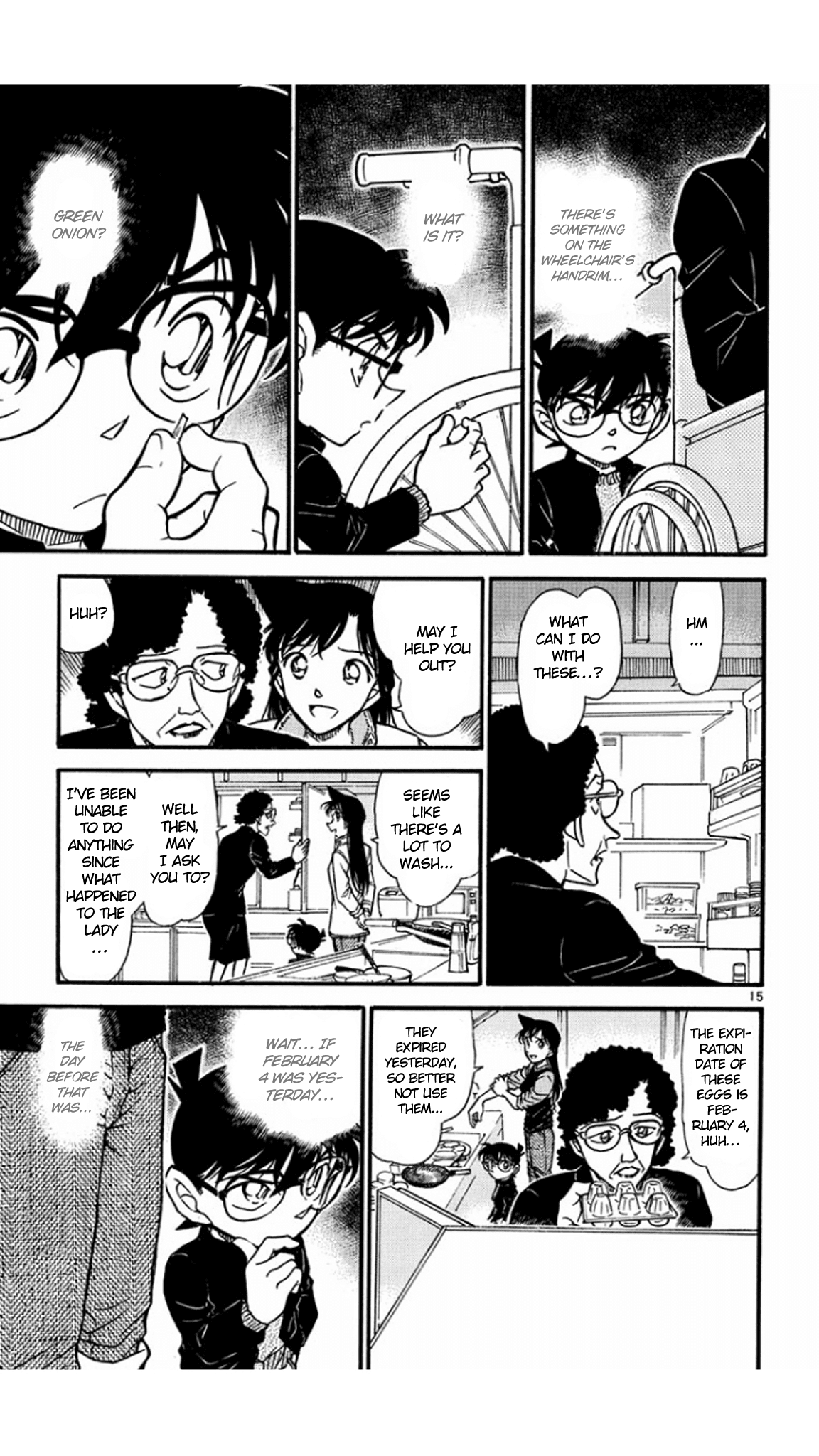 Detective Conan Chapter 554 page 16 - Chapter 554: The Dinner's Menu