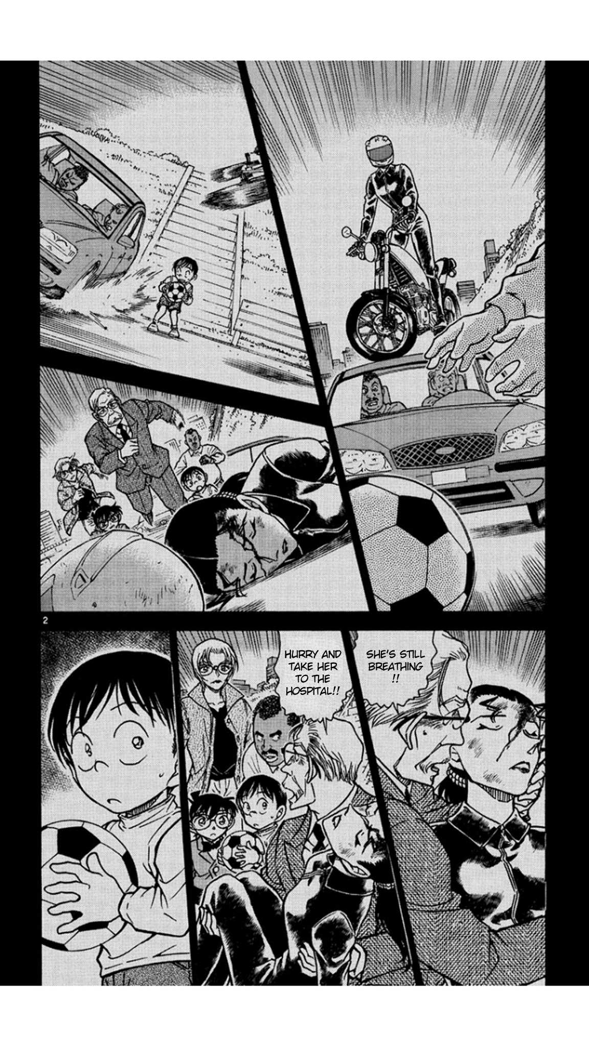 Detective Conan Chapter 554 page 3 - Chapter 554: The Dinner's Menu