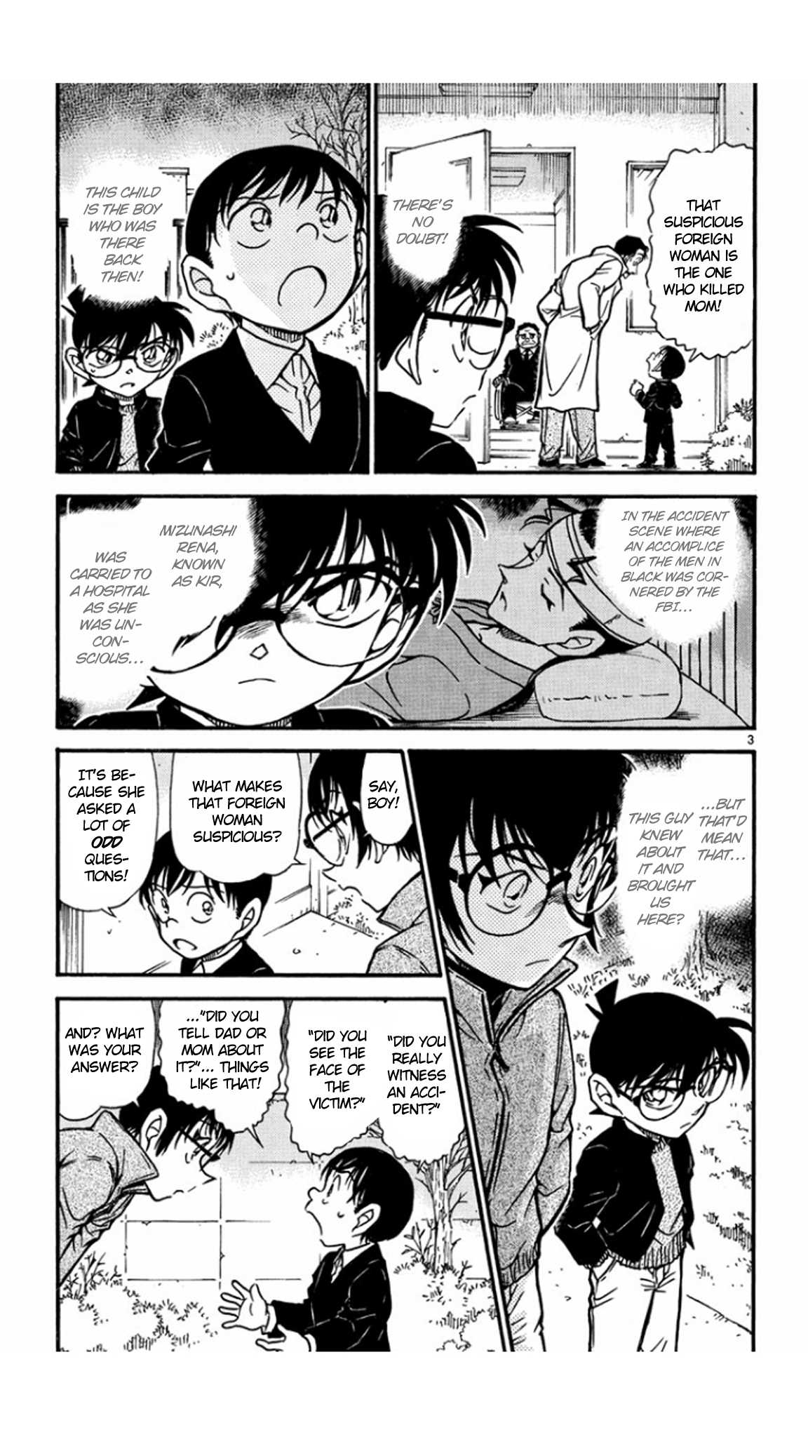 Detective Conan Chapter 554 page 4 - Chapter 554: The Dinner's Menu