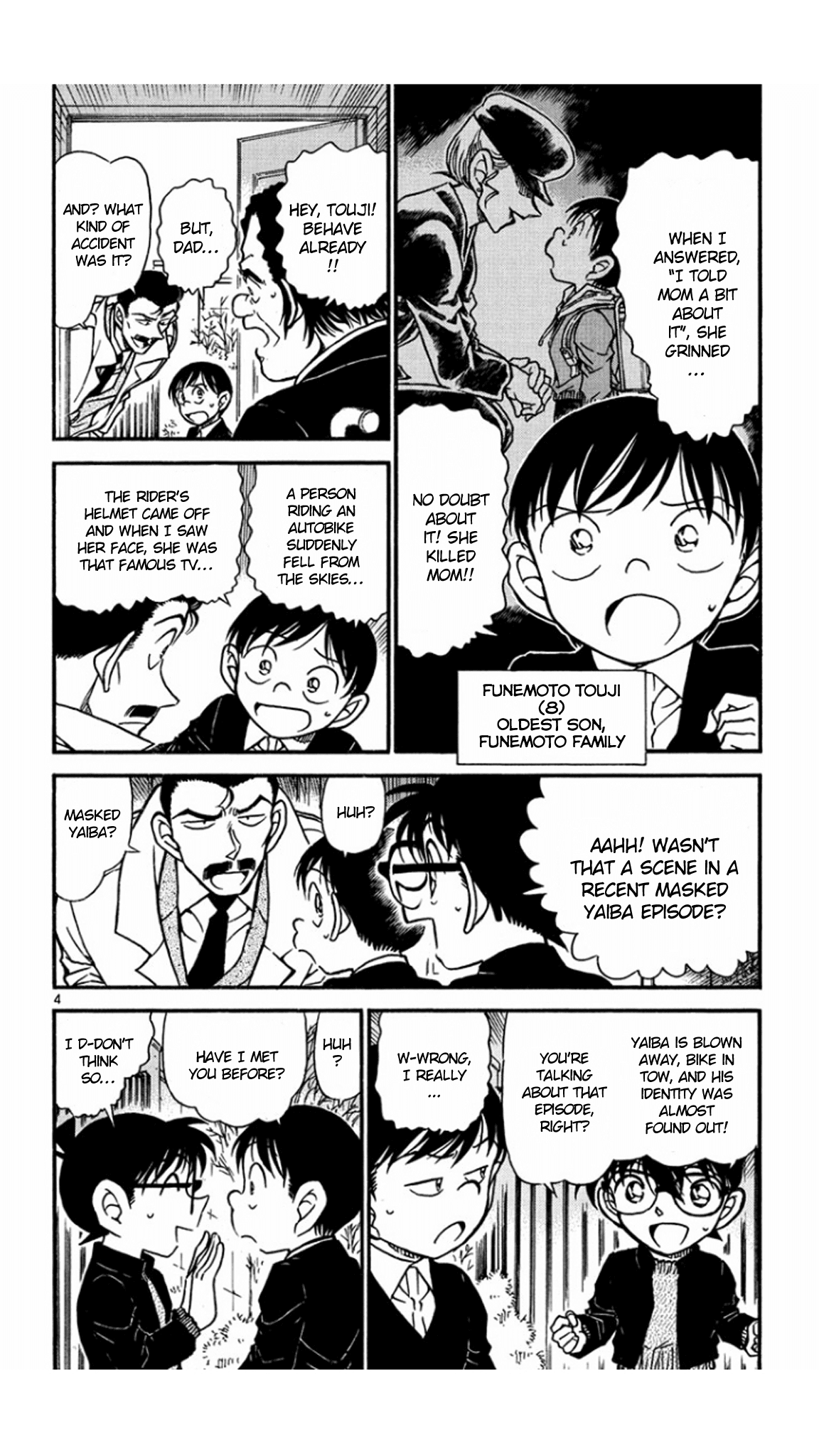 Detective Conan Chapter 554 page 5 - Chapter 554: The Dinner's Menu