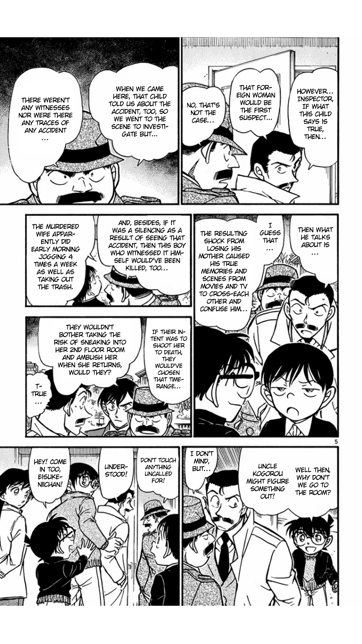 Detective Conan Chapter 554 page 6 - Chapter 554: The Dinner's Menu