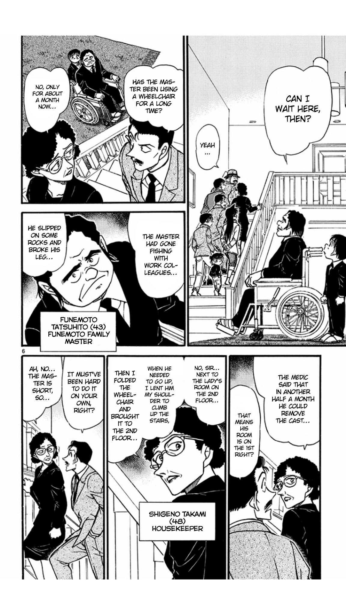 Detective Conan Chapter 554 page 7 - Chapter 554: The Dinner's Menu