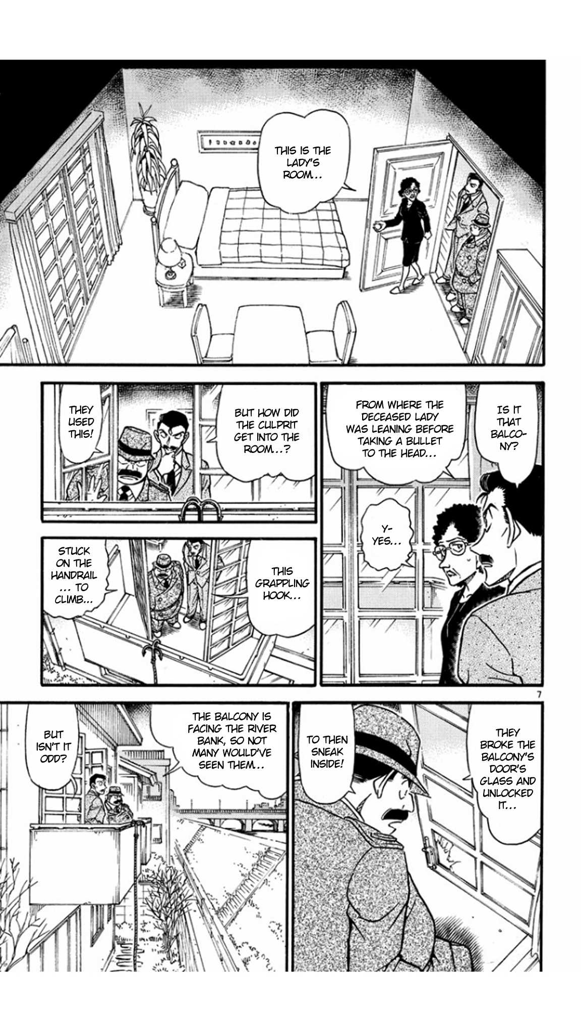 Detective Conan Chapter 554 page 8 - Chapter 554: The Dinner's Menu