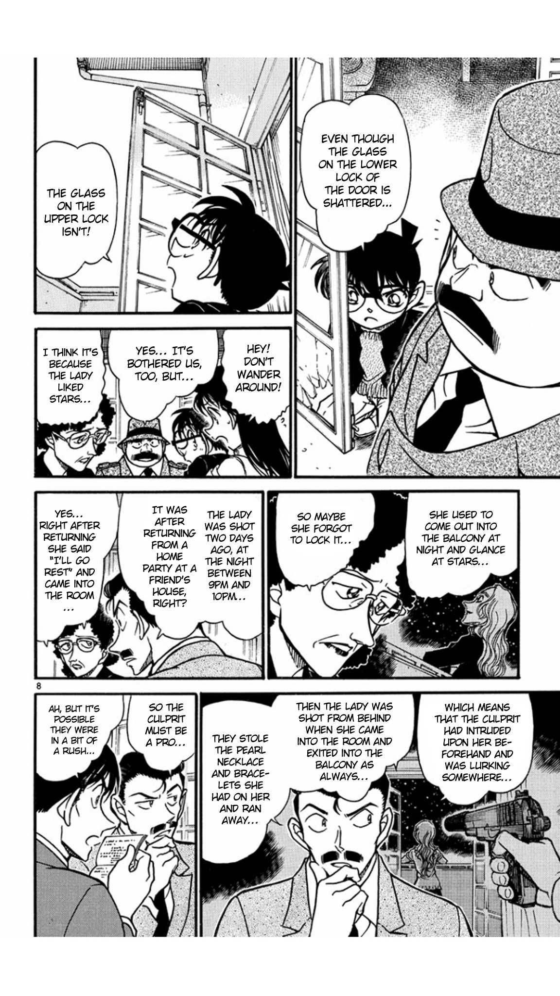 Detective Conan Chapter 554 page 9 - Chapter 554: The Dinner's Menu