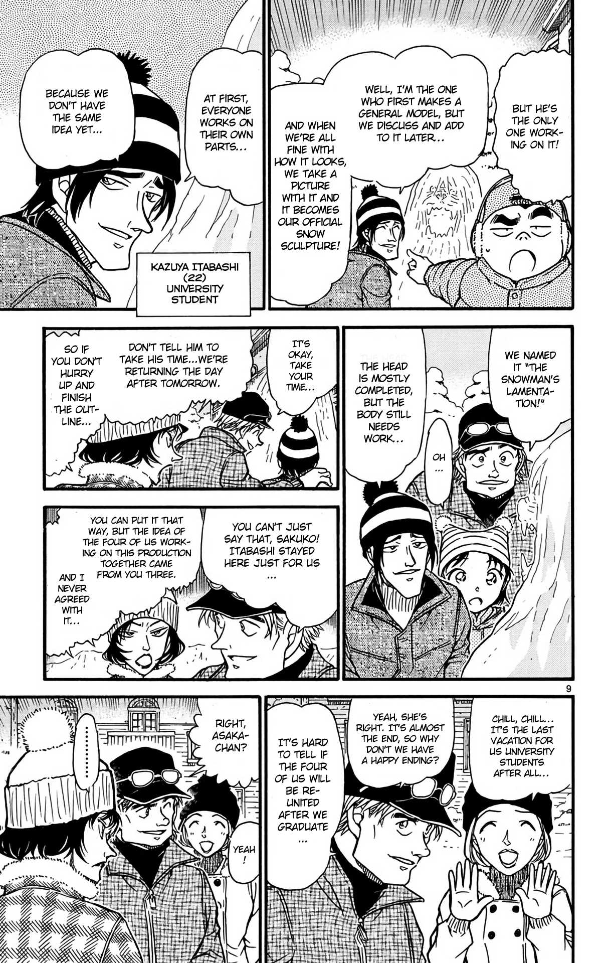 Detective Conan Chapter 556 page 10 - Chapter 556: The Detective Boys' Snowman