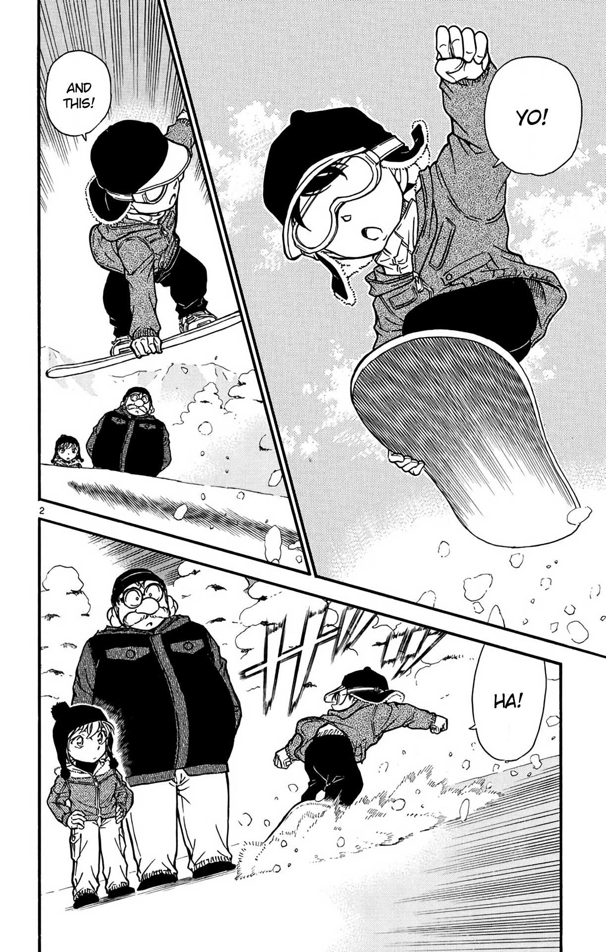 Detective Conan Chapter 556 page 3 - Chapter 556: The Detective Boys' Snowman