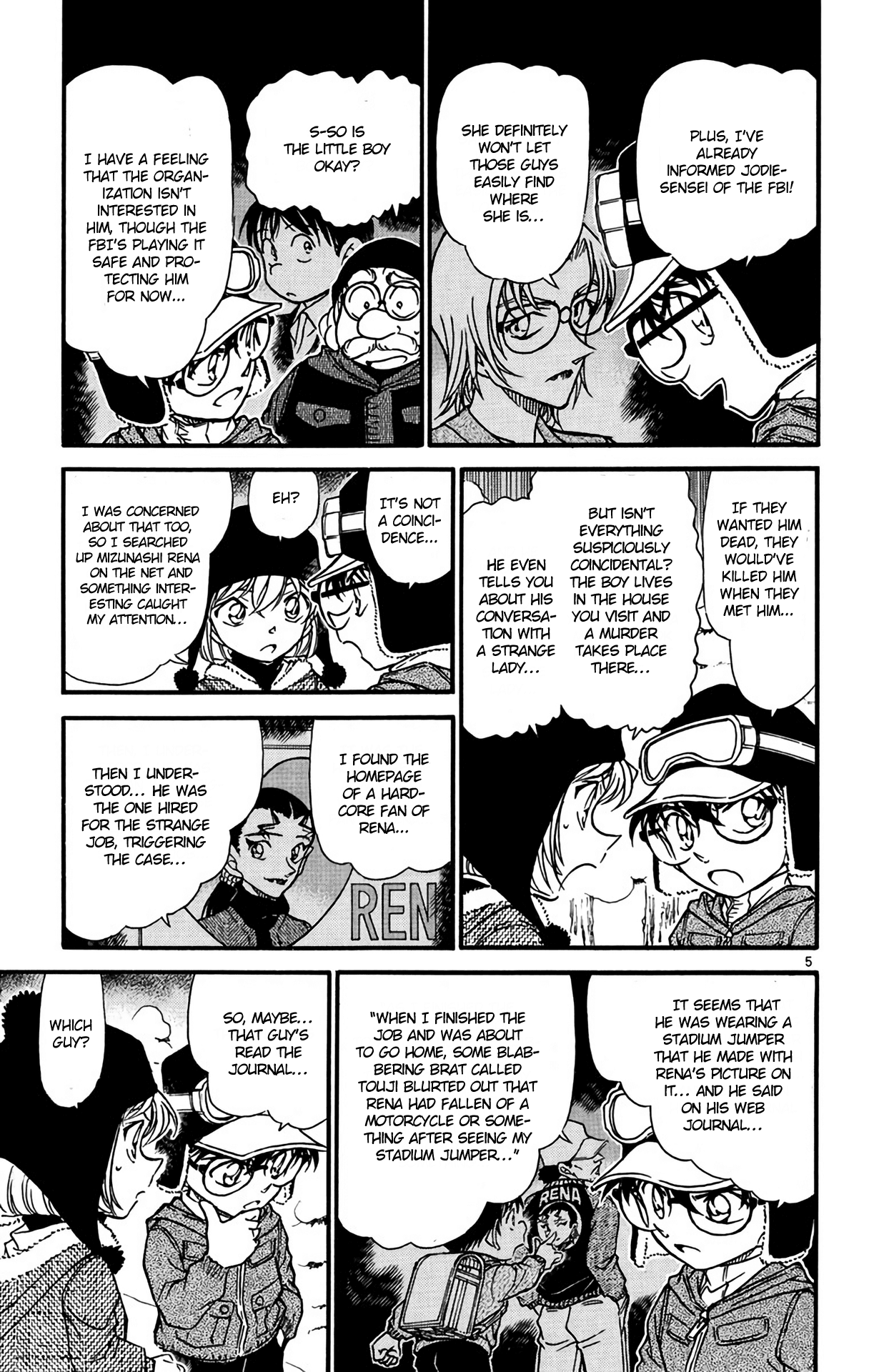 Detective Conan Chapter 556 page 6 - Chapter 556: The Detective Boys' Snowman