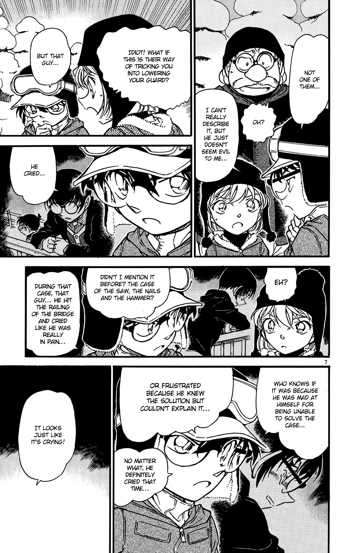 Detective Conan Chapter 556 page 8 - Chapter 556: The Detective Boys' Snowman