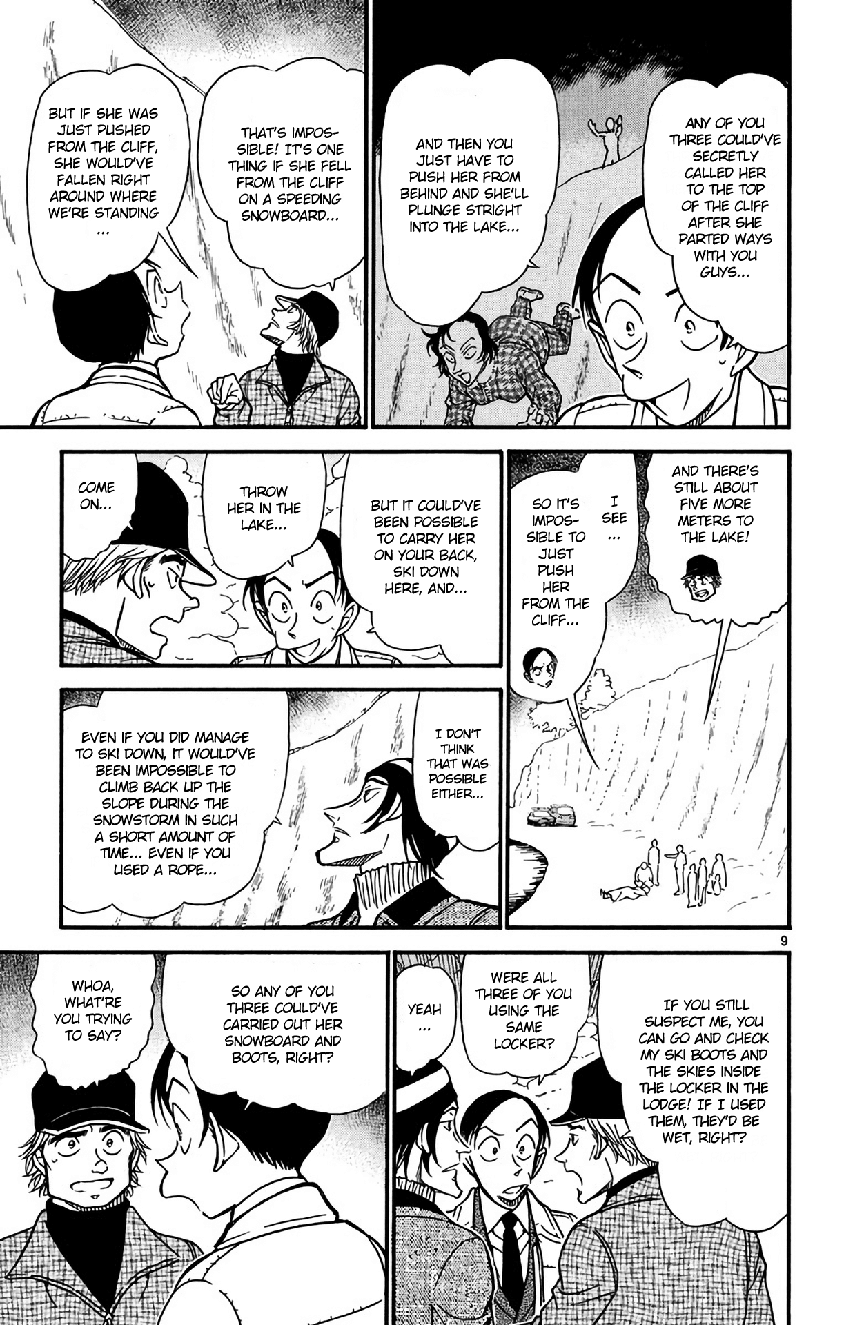 Detective Conan Chapter 557 page 10 - Chapter 557: The Locus of the Fall