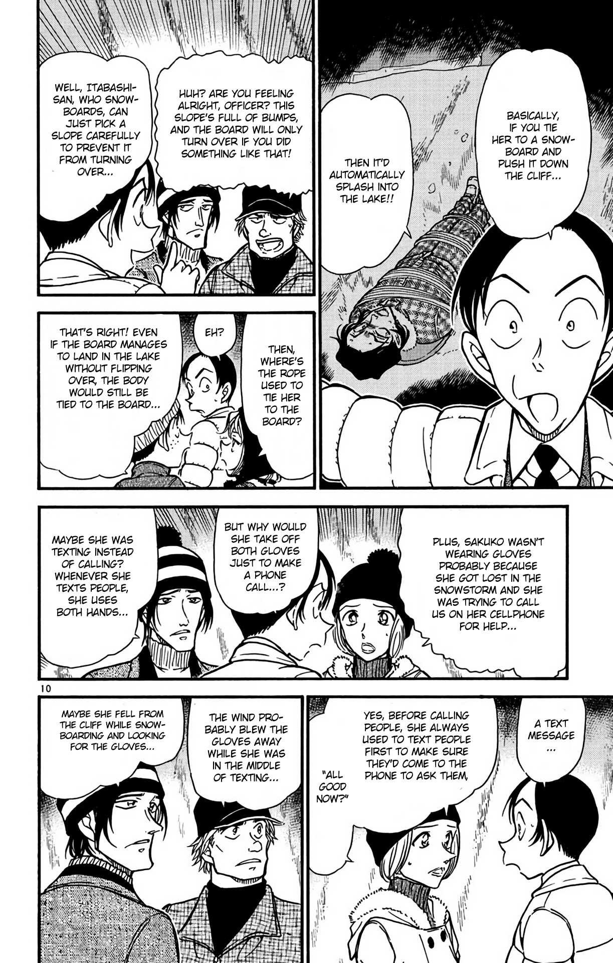 Detective Conan Chapter 557 page 11 - Chapter 557: The Locus of the Fall