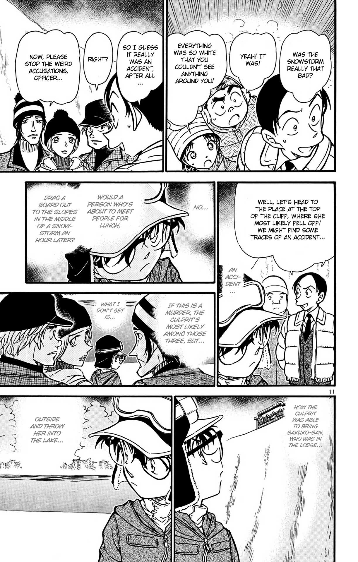 Detective Conan Chapter 557 page 12 - Chapter 557: The Locus of the Fall