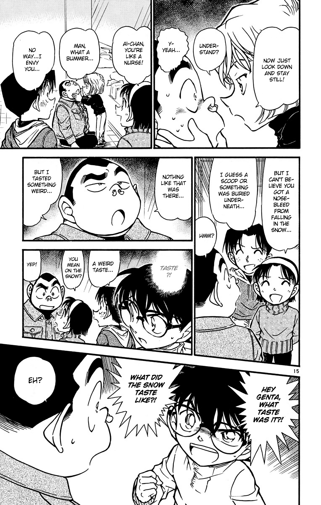 Detective Conan Chapter 557 page 16 - Chapter 557: The Locus of the Fall
