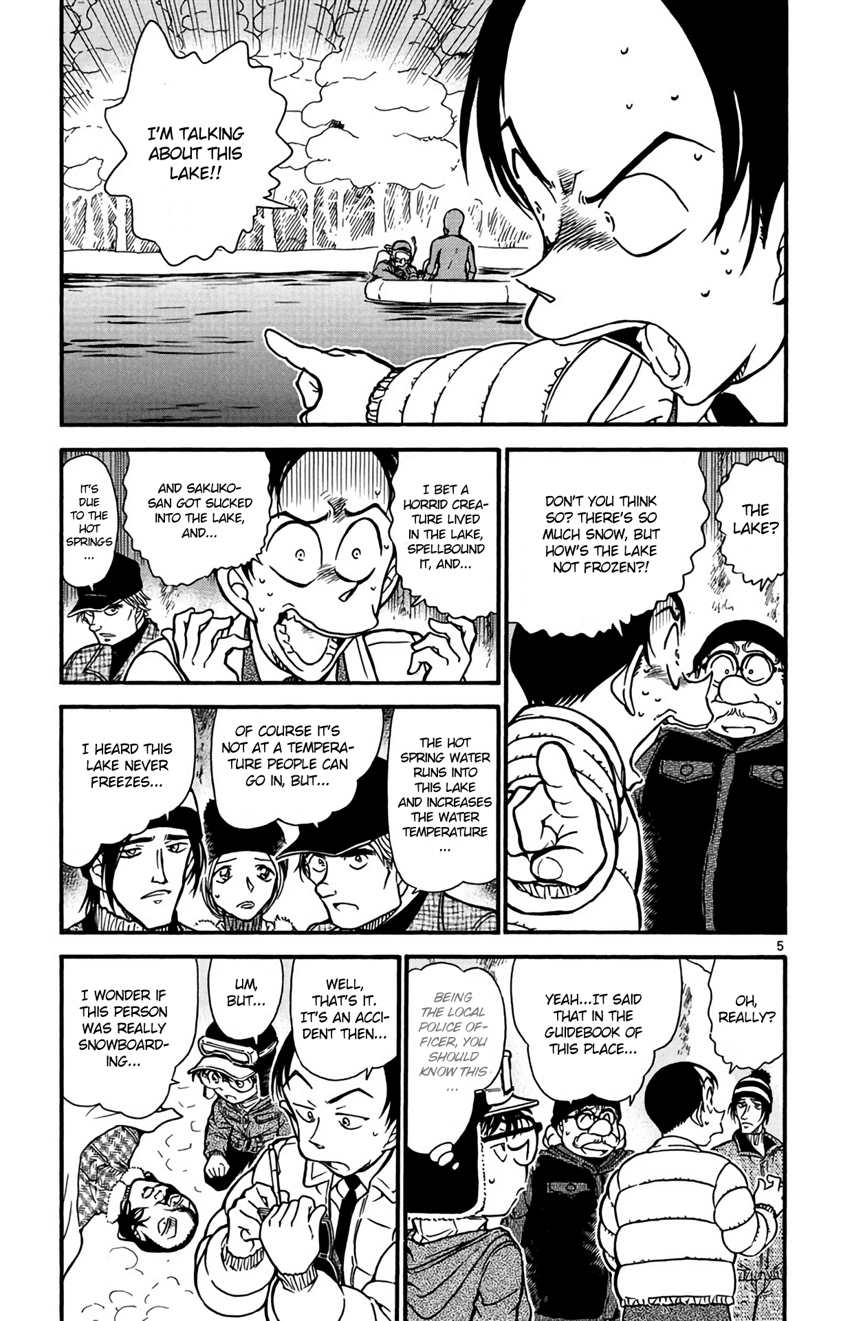 Detective Conan Chapter 557 page 6 - Chapter 557: The Locus of the Fall