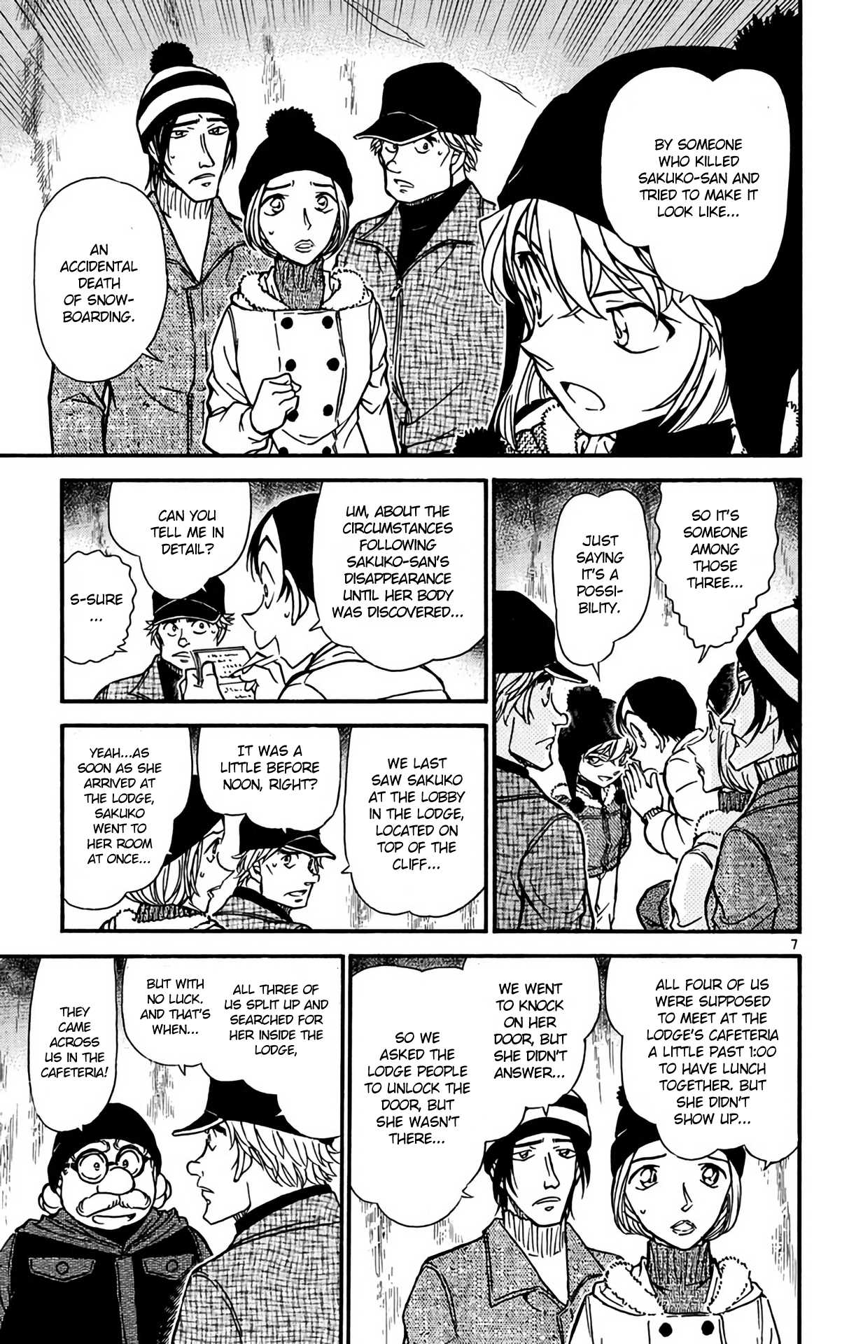 Detective Conan Chapter 557 page 8 - Chapter 557: The Locus of the Fall