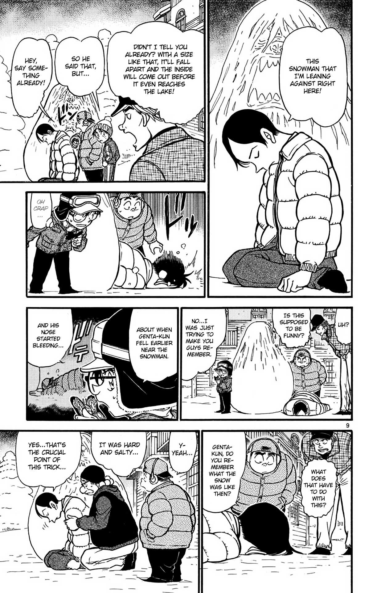Detective Conan Chapter 558 page 10 - Chapter 558: Catastrophe in the Snow-covered Mountain