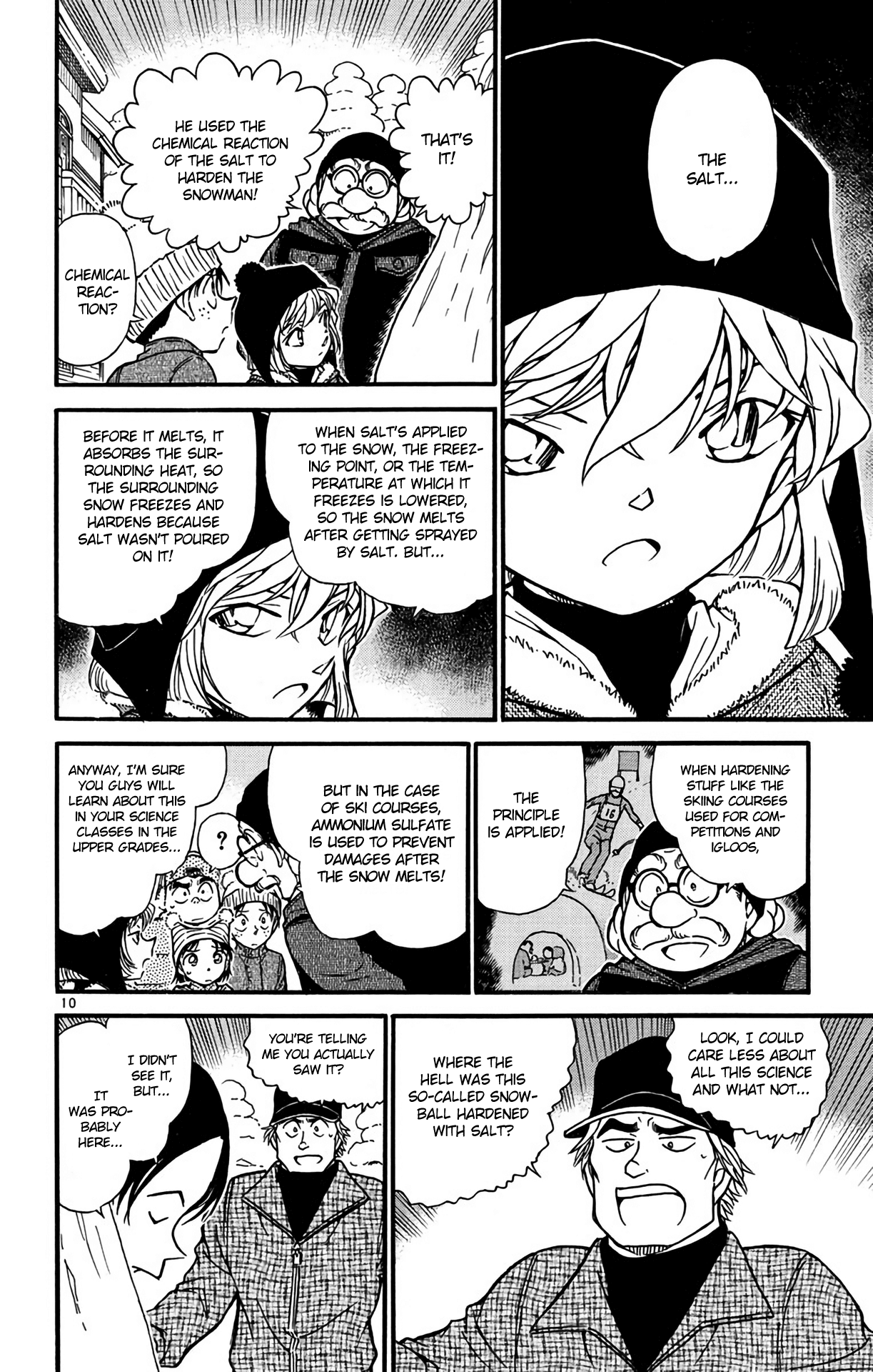 Detective Conan Chapter 558 page 11 - Chapter 558: Catastrophe in the Snow-covered Mountain