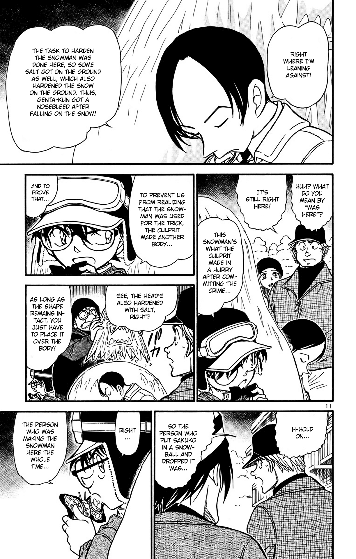 Detective Conan Chapter 558 page 12 - Chapter 558: Catastrophe in the Snow-covered Mountain