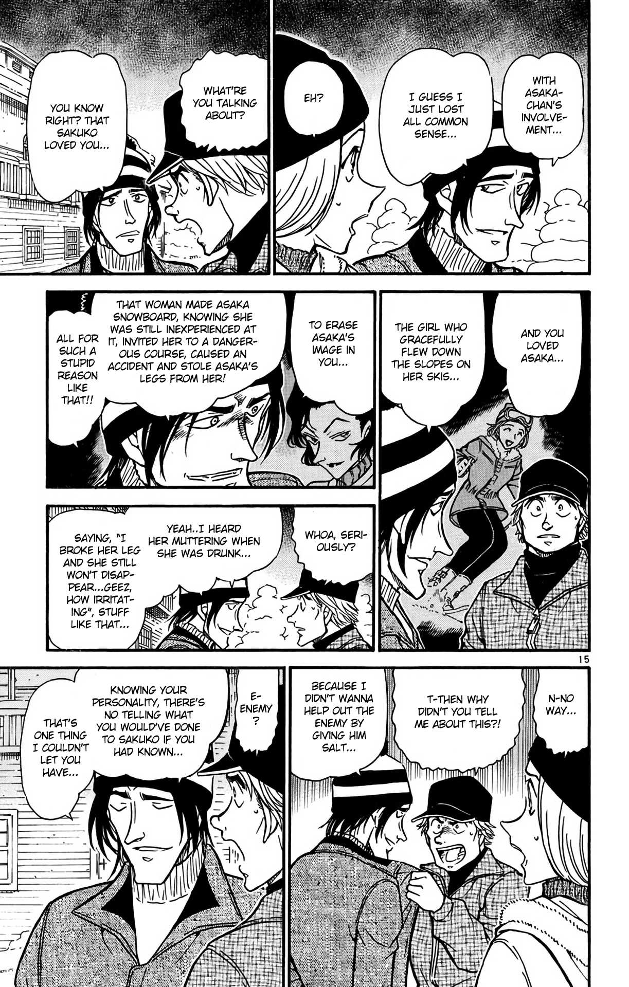 Detective Conan Chapter 558 page 16 - Chapter 558: Catastrophe in the Snow-covered Mountain