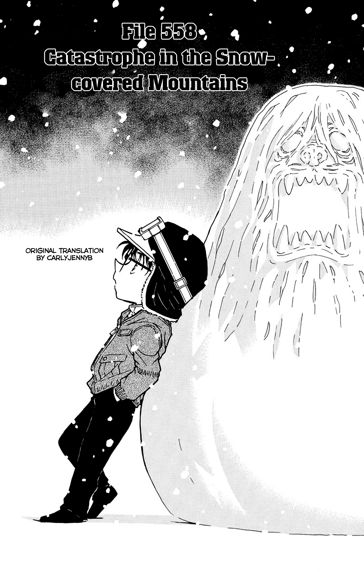 Detective Conan Chapter 558 page 2 - Chapter 558: Catastrophe in the Snow-covered Mountain