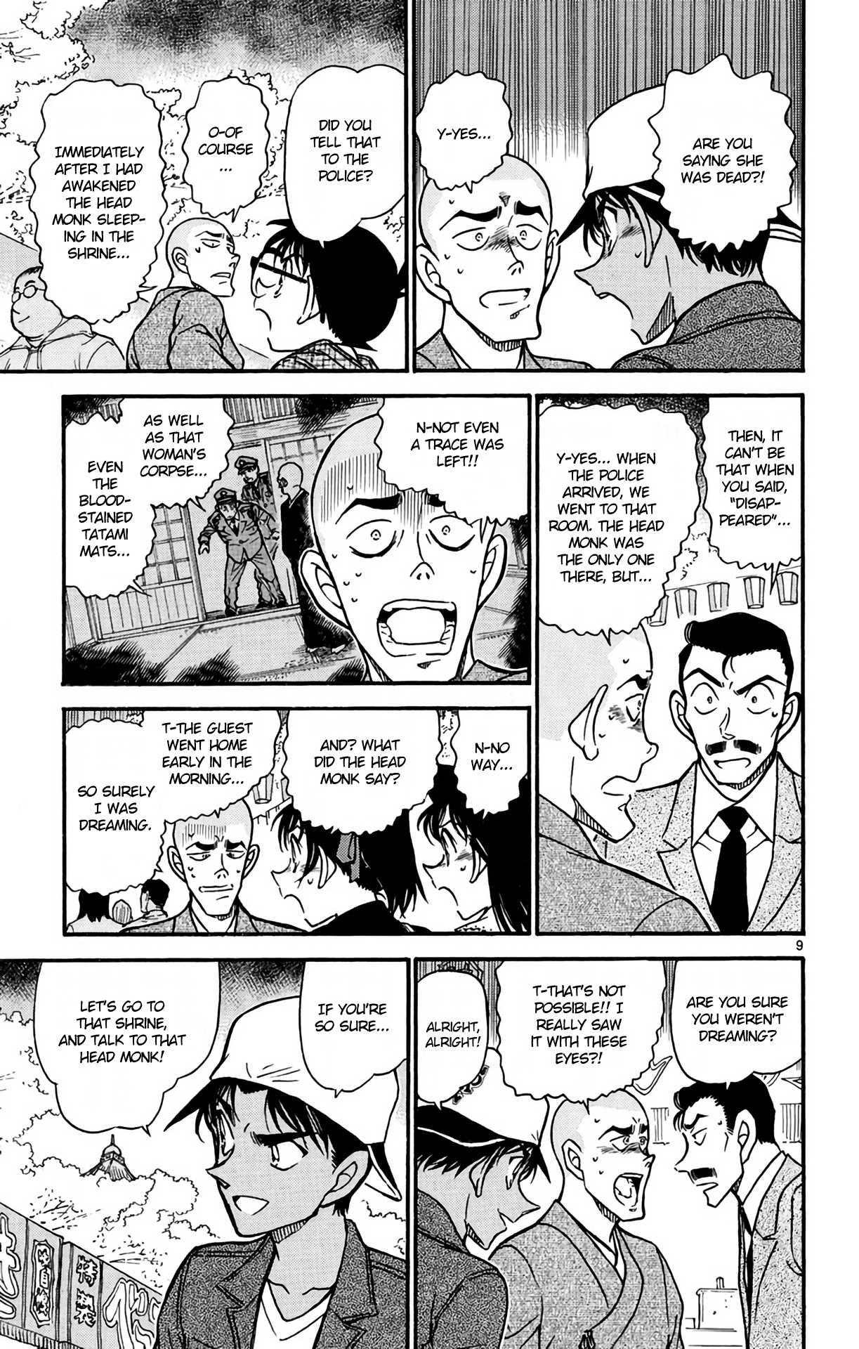 Detective Conan Chapter 559 page 10 - Chapter 559: The Room That Swallows People