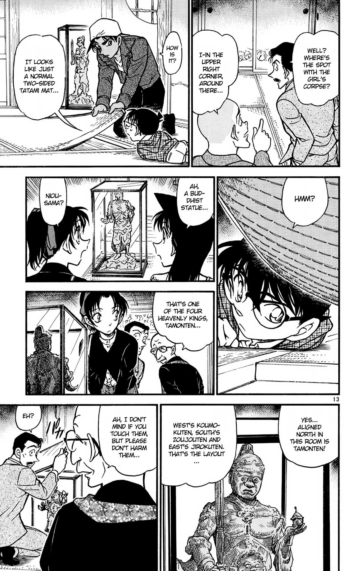 Detective Conan Chapter 559 page 14 - Chapter 559: The Room That Swallows People
