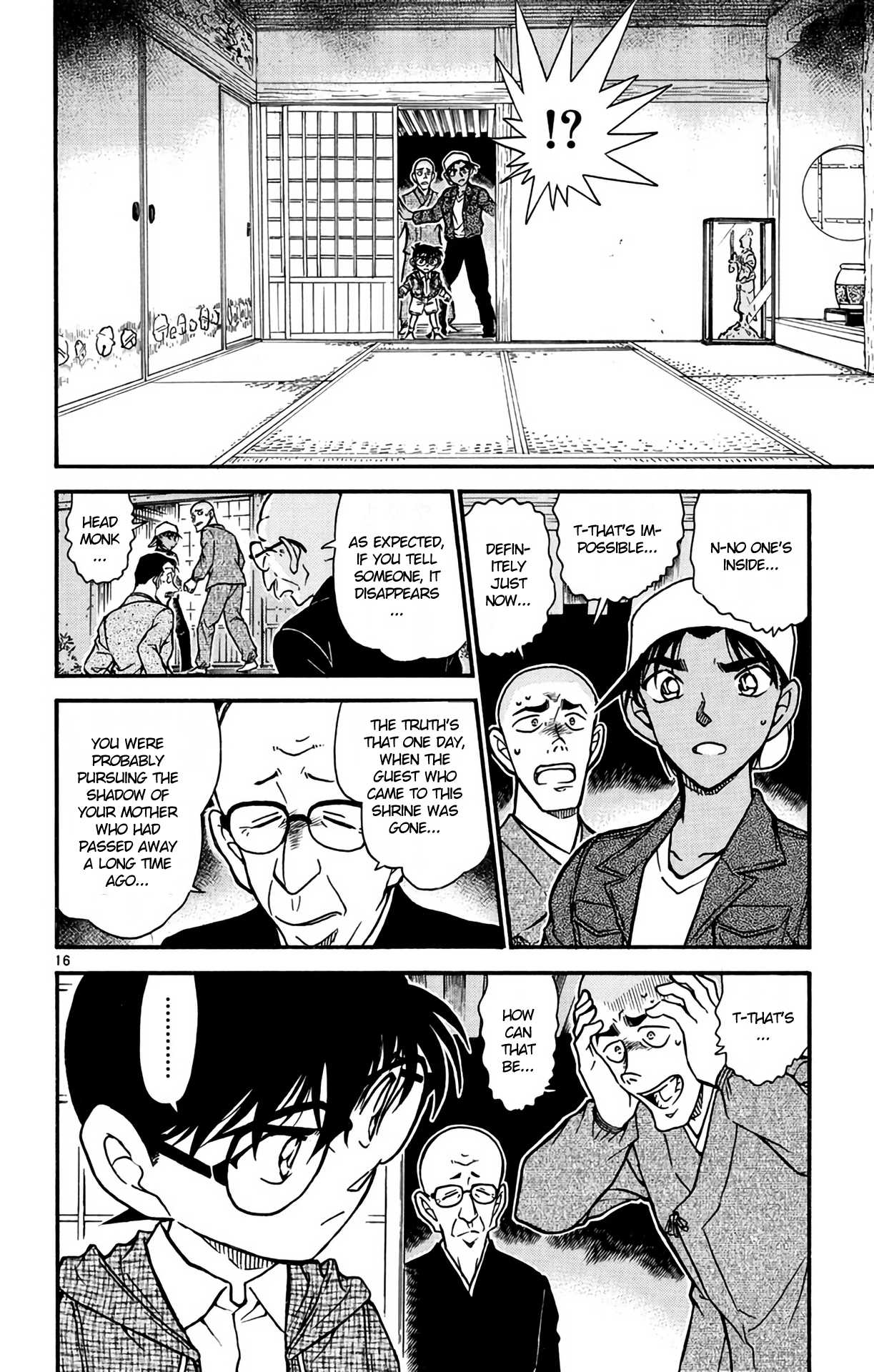 Detective Conan Chapter 559 page 17 - Chapter 559: The Room That Swallows People