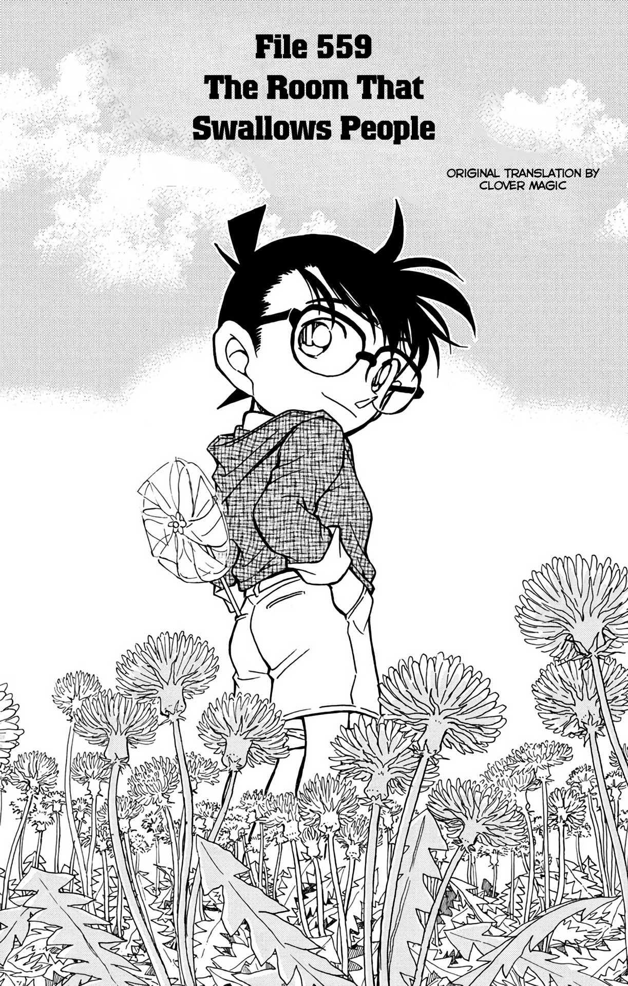Detective Conan Chapter 559 page 2 - Chapter 559: The Room That Swallows People