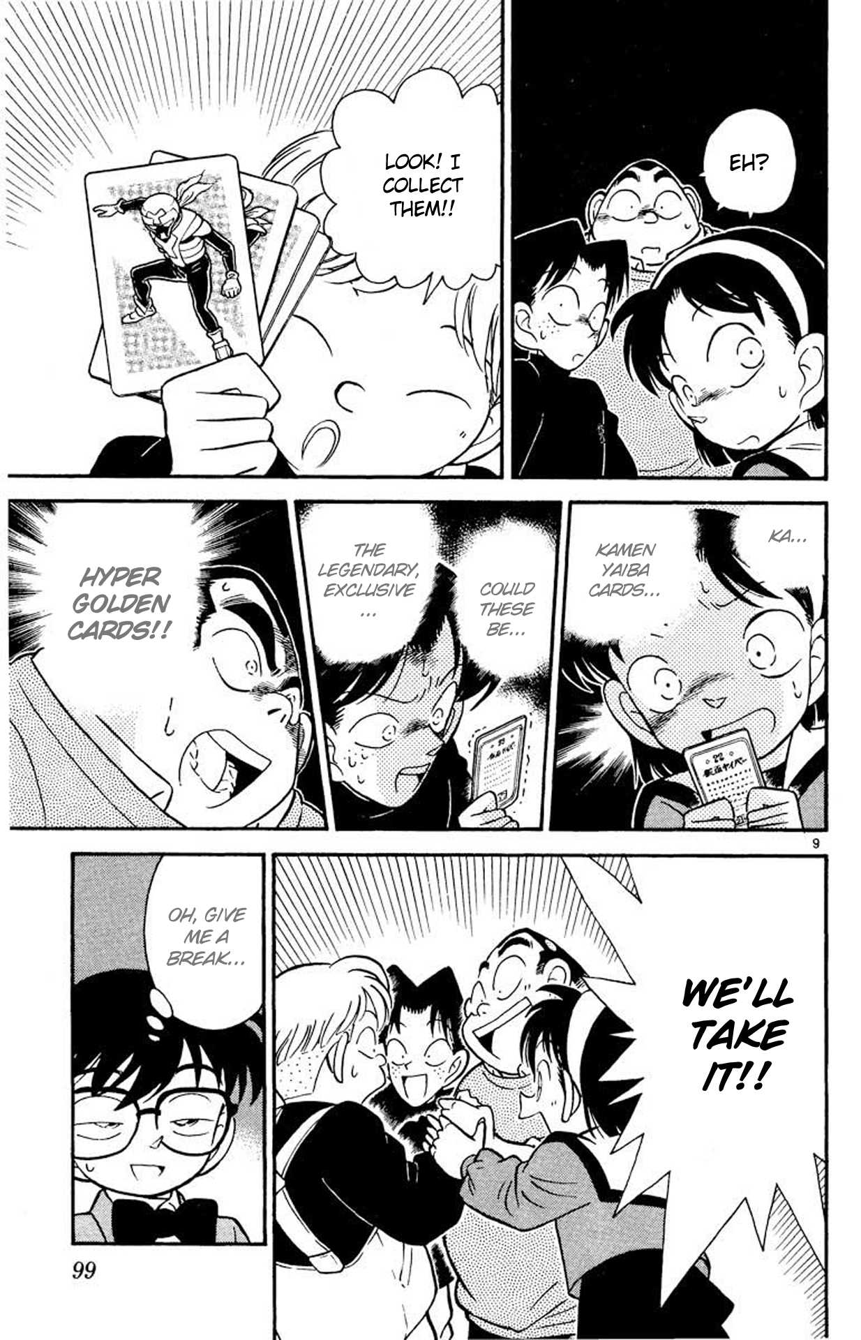 Detective Conan Chapter 56 page 10 - Chapter 56: Formation! The Detective Boys