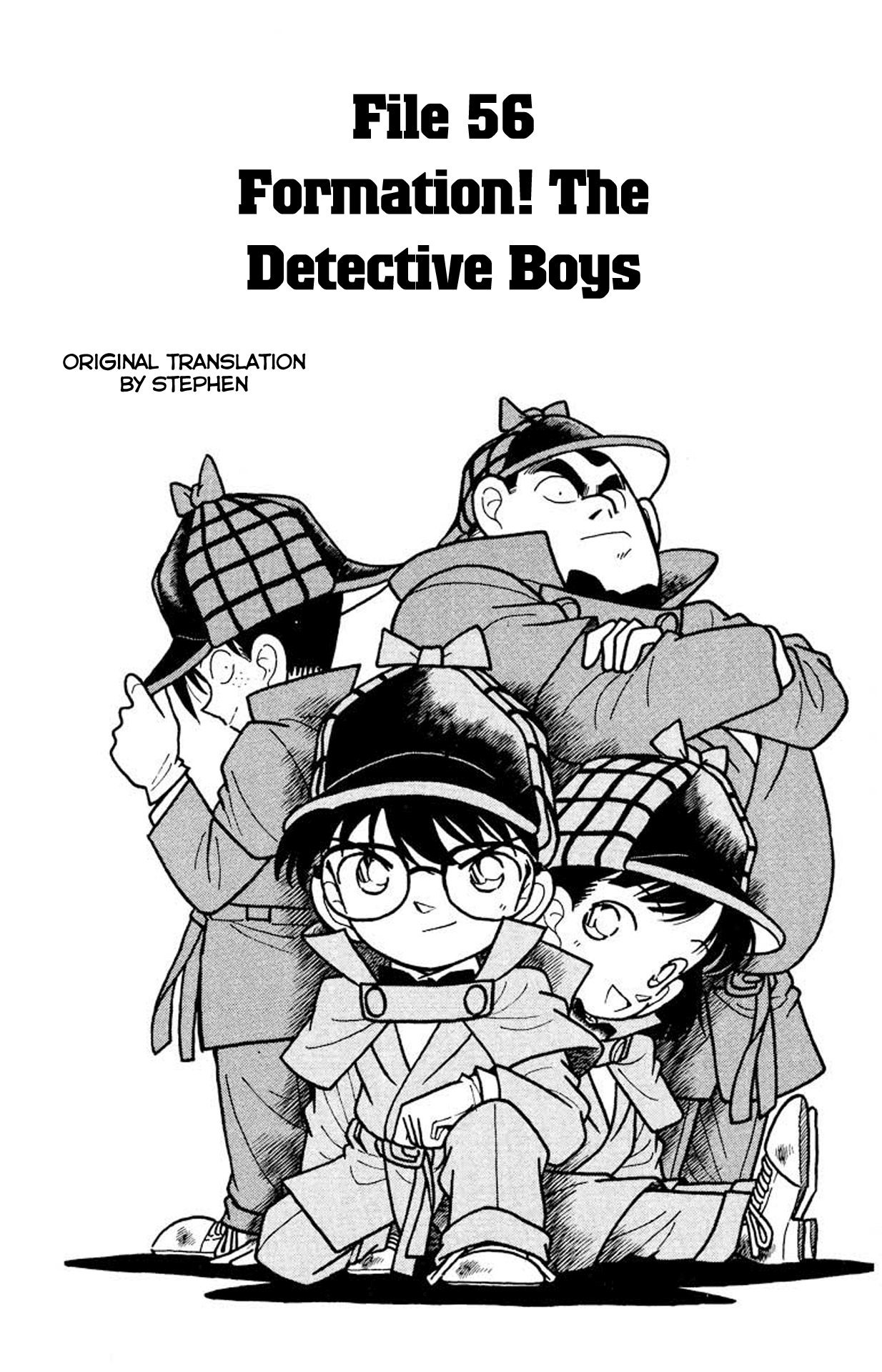 Detective Conan Chapter 56 page 2 - Chapter 56: Formation! The Detective Boys