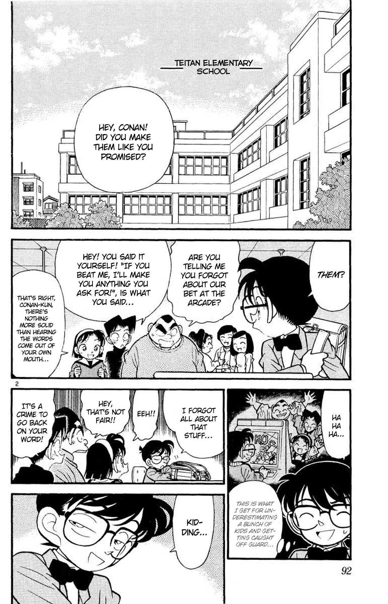 Detective Conan Chapter 56 page 3 - Chapter 56: Formation! The Detective Boys