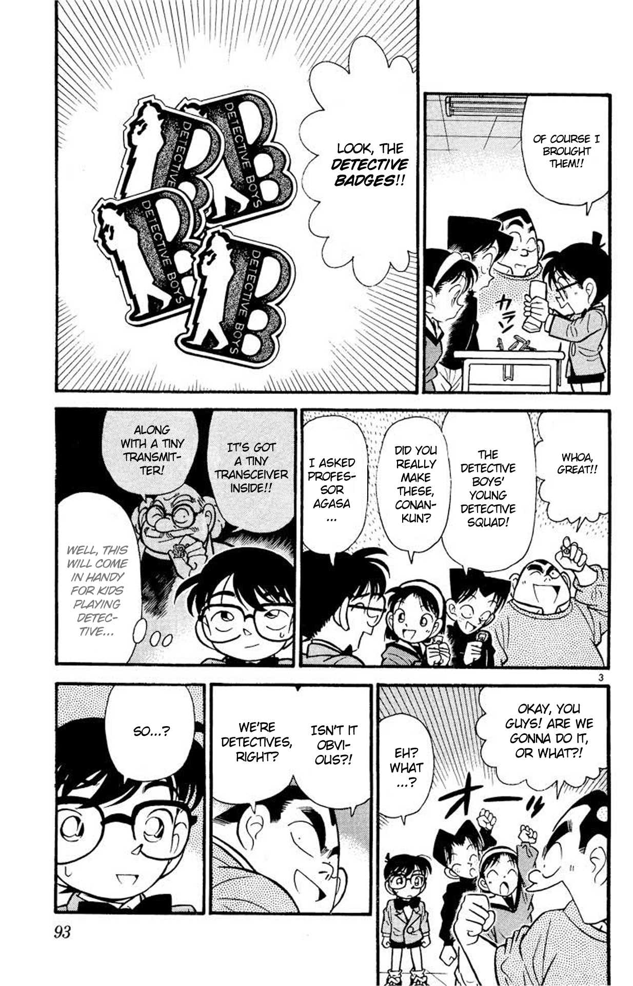 Detective Conan Chapter 56 page 4 - Chapter 56: Formation! The Detective Boys