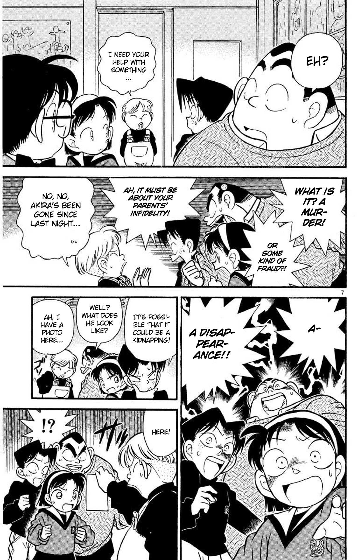 Detective Conan Chapter 56 page 8 - Chapter 56: Formation! The Detective Boys