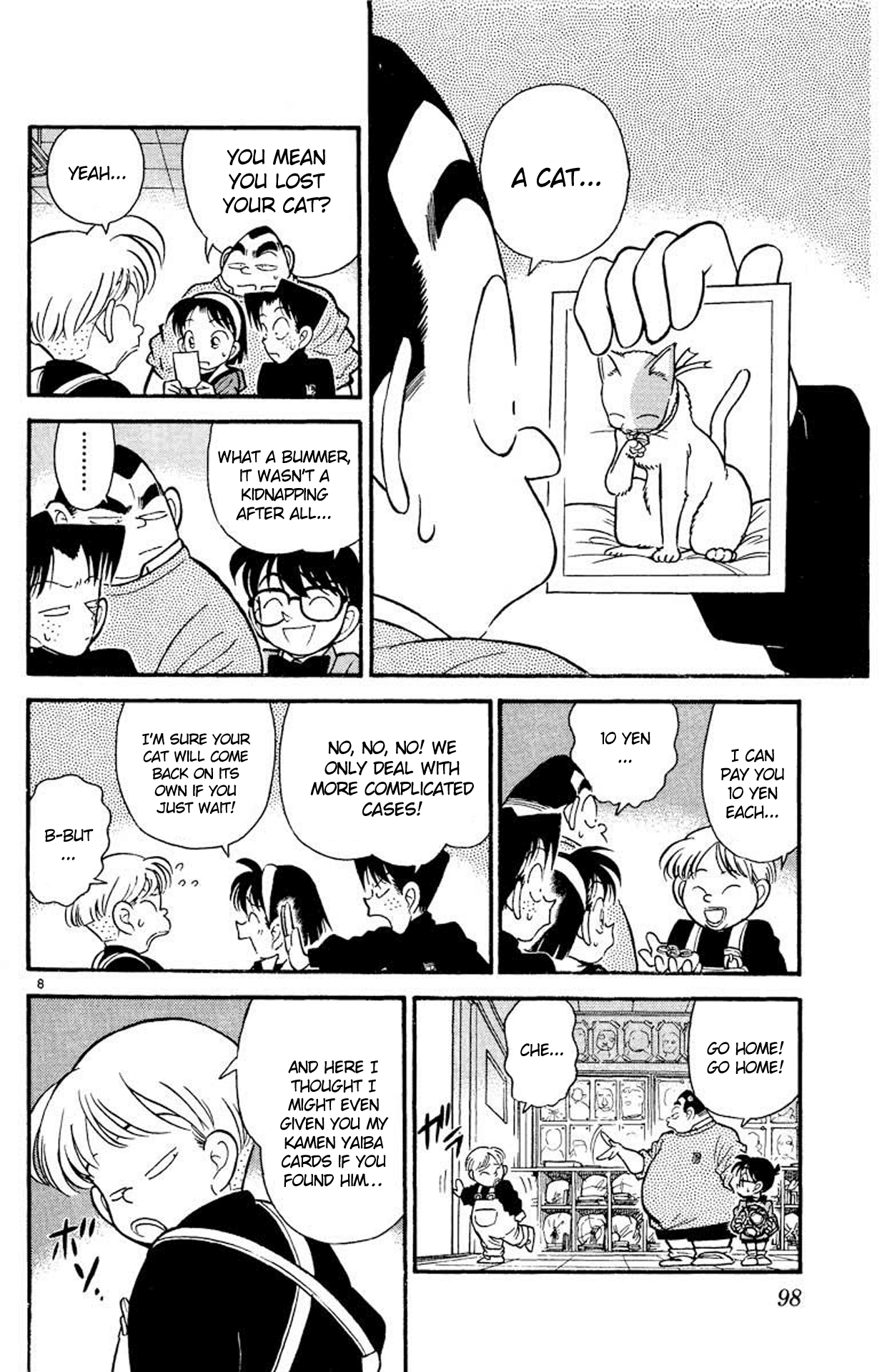 Detective Conan Chapter 56 page 9 - Chapter 56: Formation! The Detective Boys