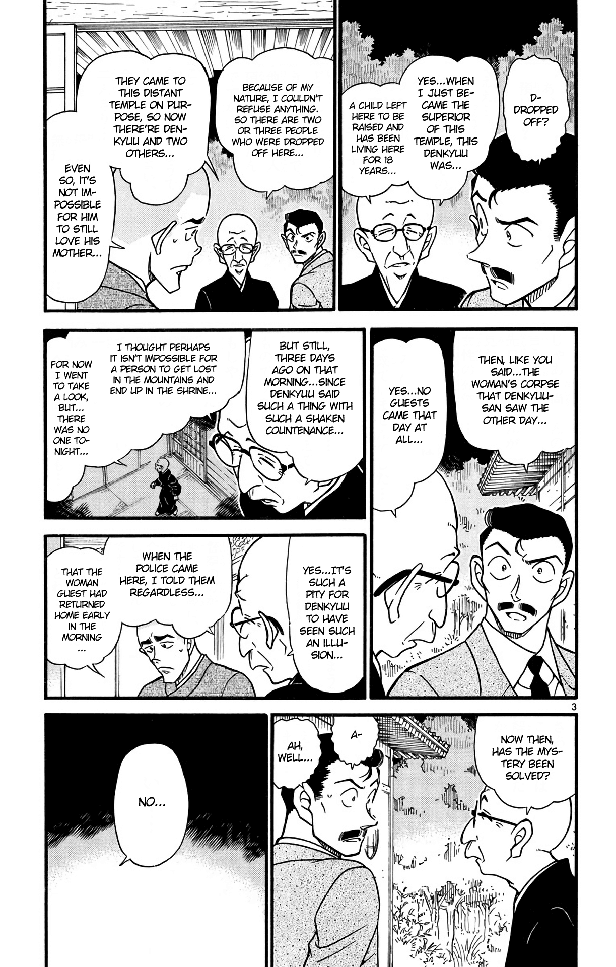 Detective Conan Chapter 560 page 4 - Chapter 560: The Phantom Corpse