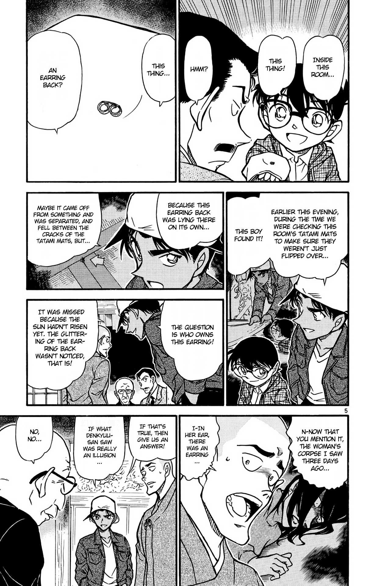 Detective Conan Chapter 560 page 6 - Chapter 560: The Phantom Corpse