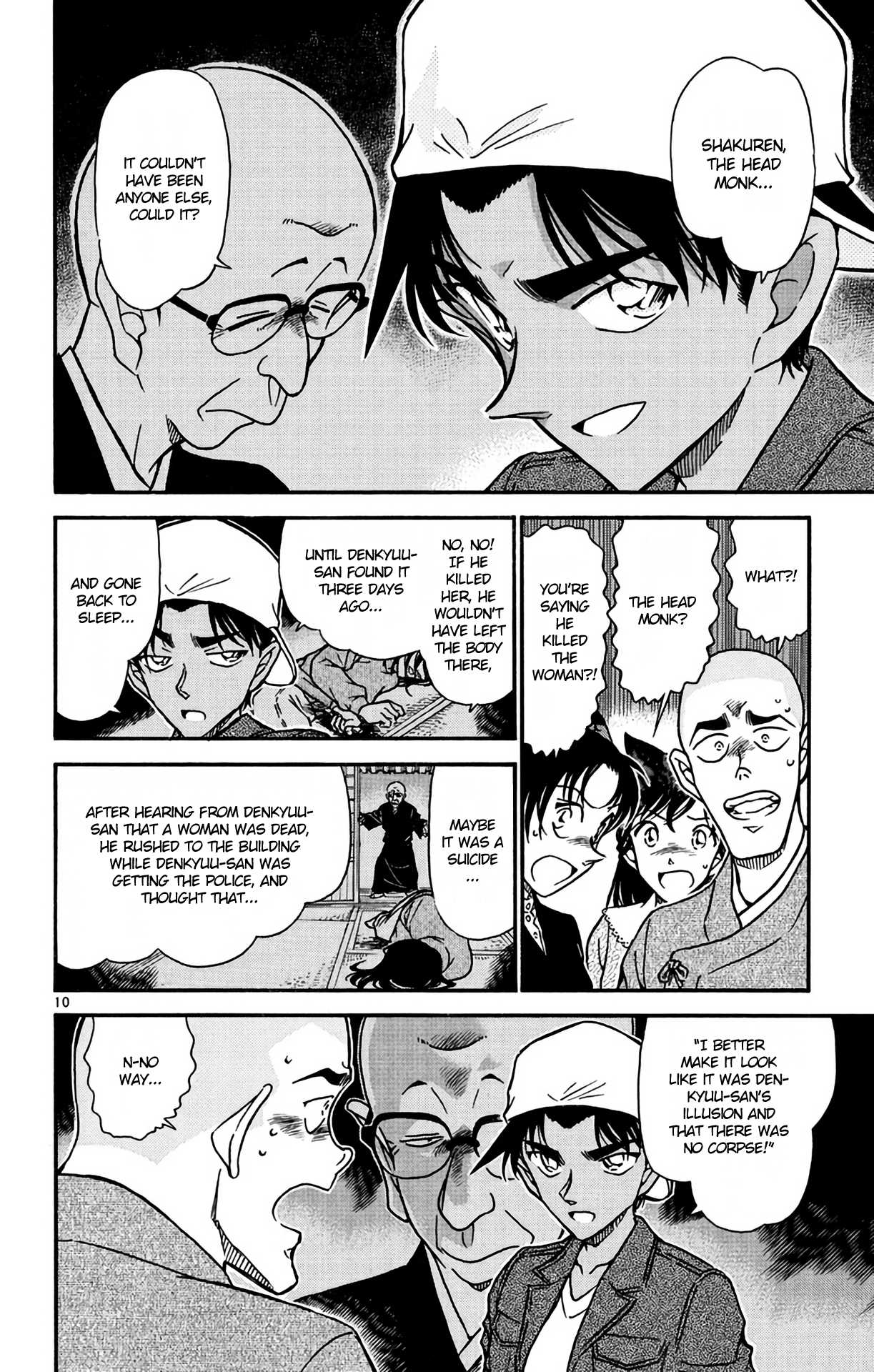 Detective Conan Chapter 561 page 11 - Chapter 561: The Bloodstain Trick