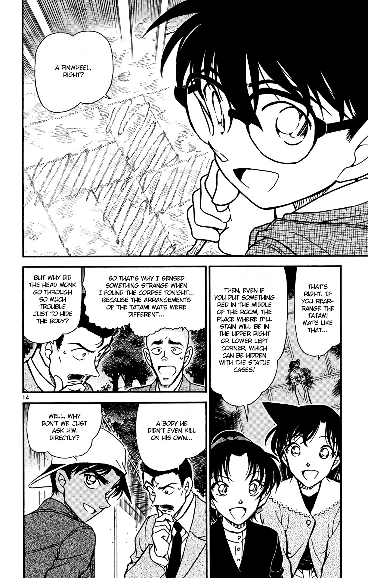 Detective Conan Chapter 561 page 15 - Chapter 561: The Bloodstain Trick