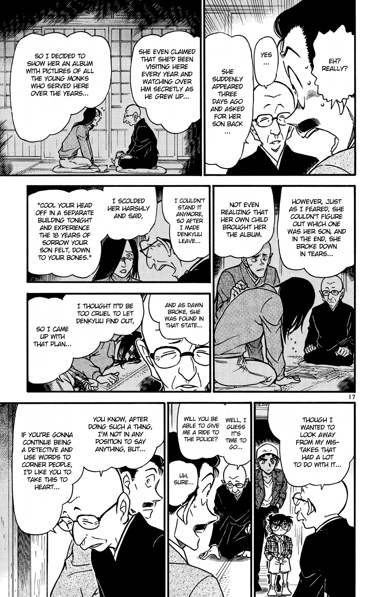 Detective Conan Chapter 561 page 18 - Chapter 561: The Bloodstain Trick