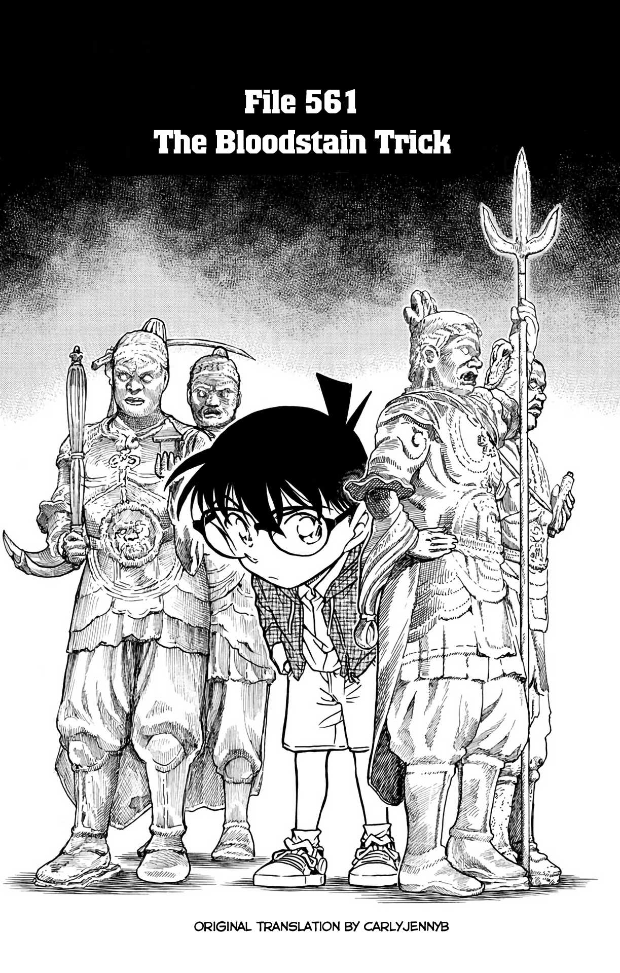 Detective Conan Chapter 561 page 2 - Chapter 561: The Bloodstain Trick