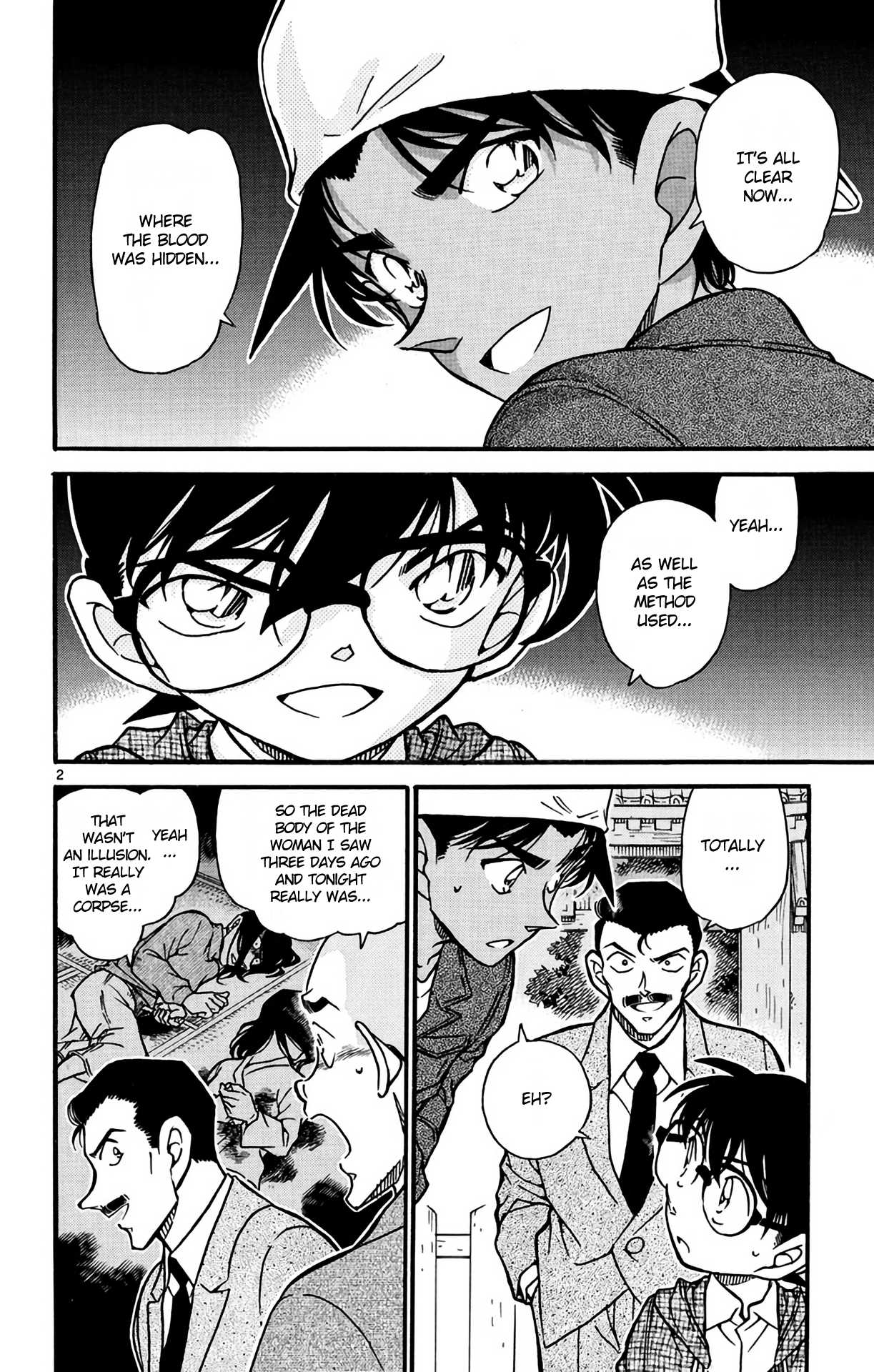 Detective Conan Chapter 561 page 3 - Chapter 561: The Bloodstain Trick