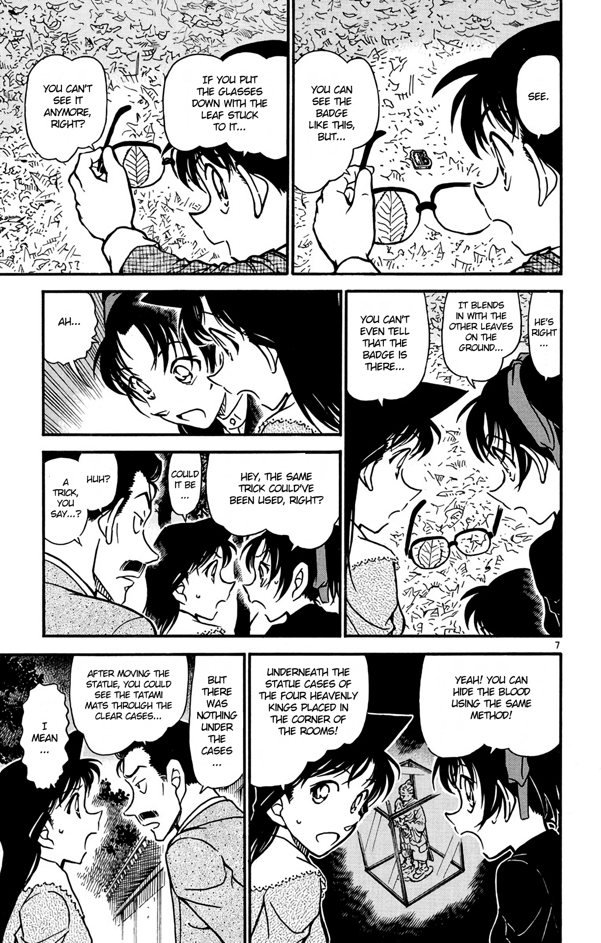 Detective Conan Chapter 561 page 8 - Chapter 561: The Bloodstain Trick