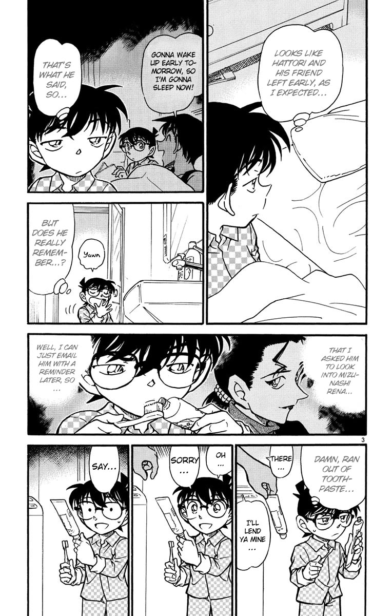 Detective Conan Chapter 562 page 4 - Chapter 562: The Eastern High School Detective
