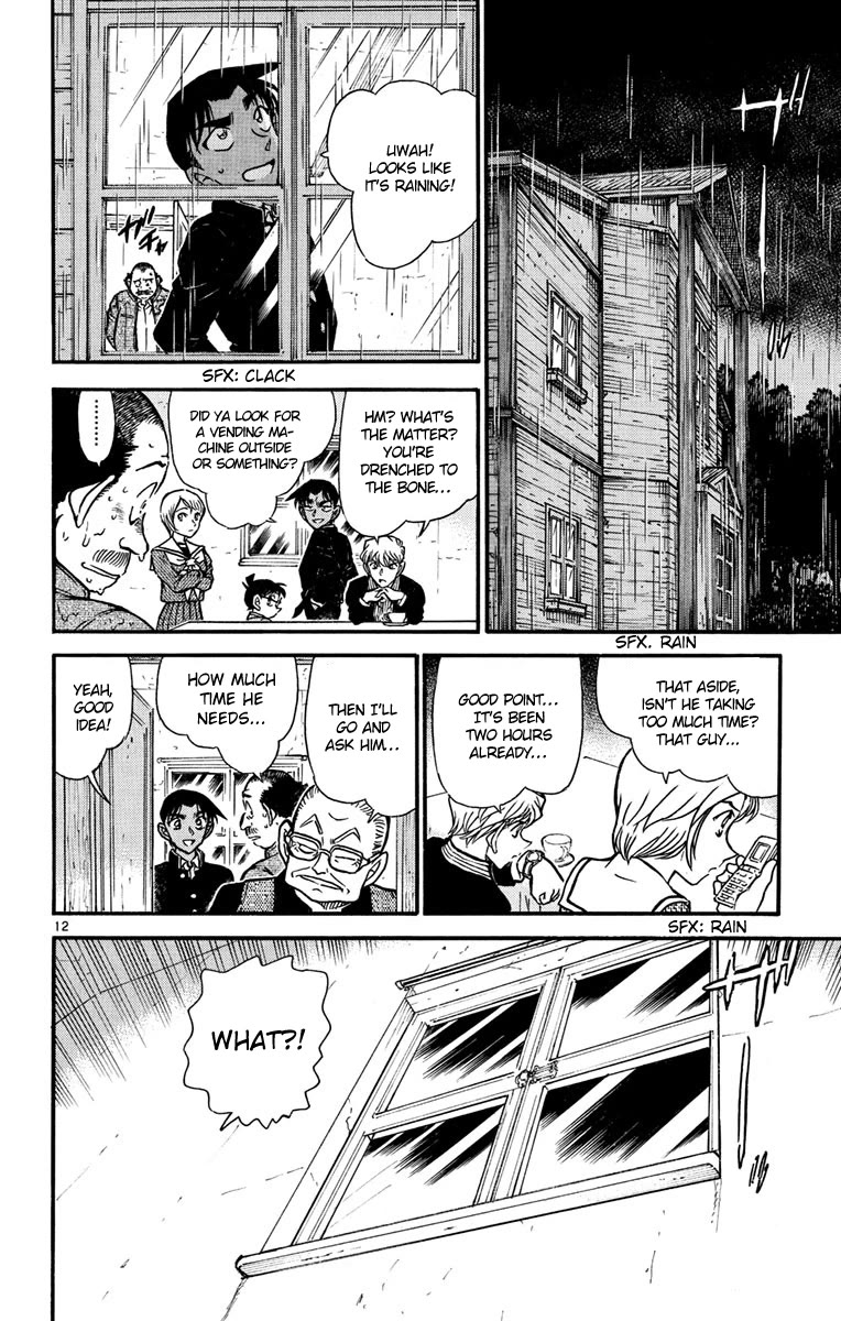 Detective Conan Chapter 564 page 13 - Chapter 564: Prove the Sealed Room
