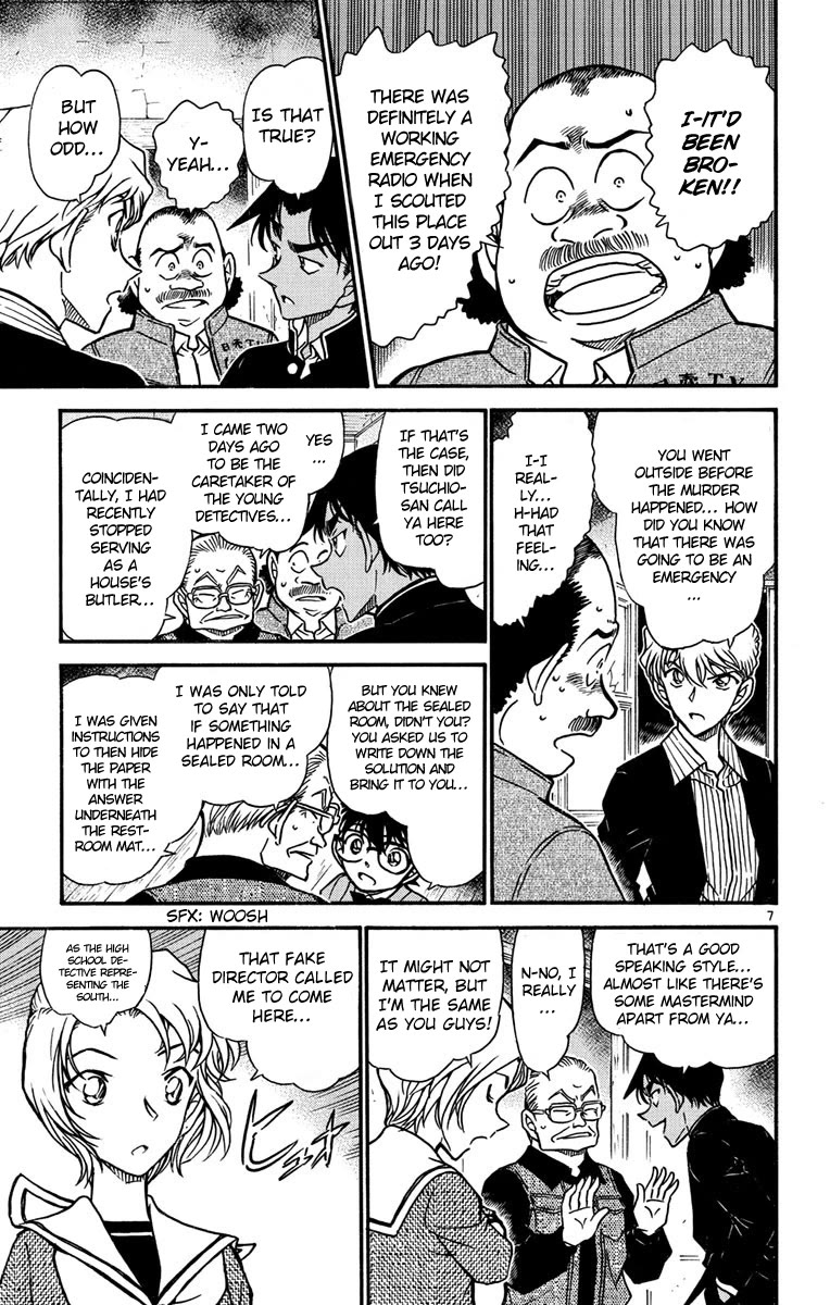 Detective Conan Chapter 565 page 8 - Chapter 565: The Detectives' Great Deductions