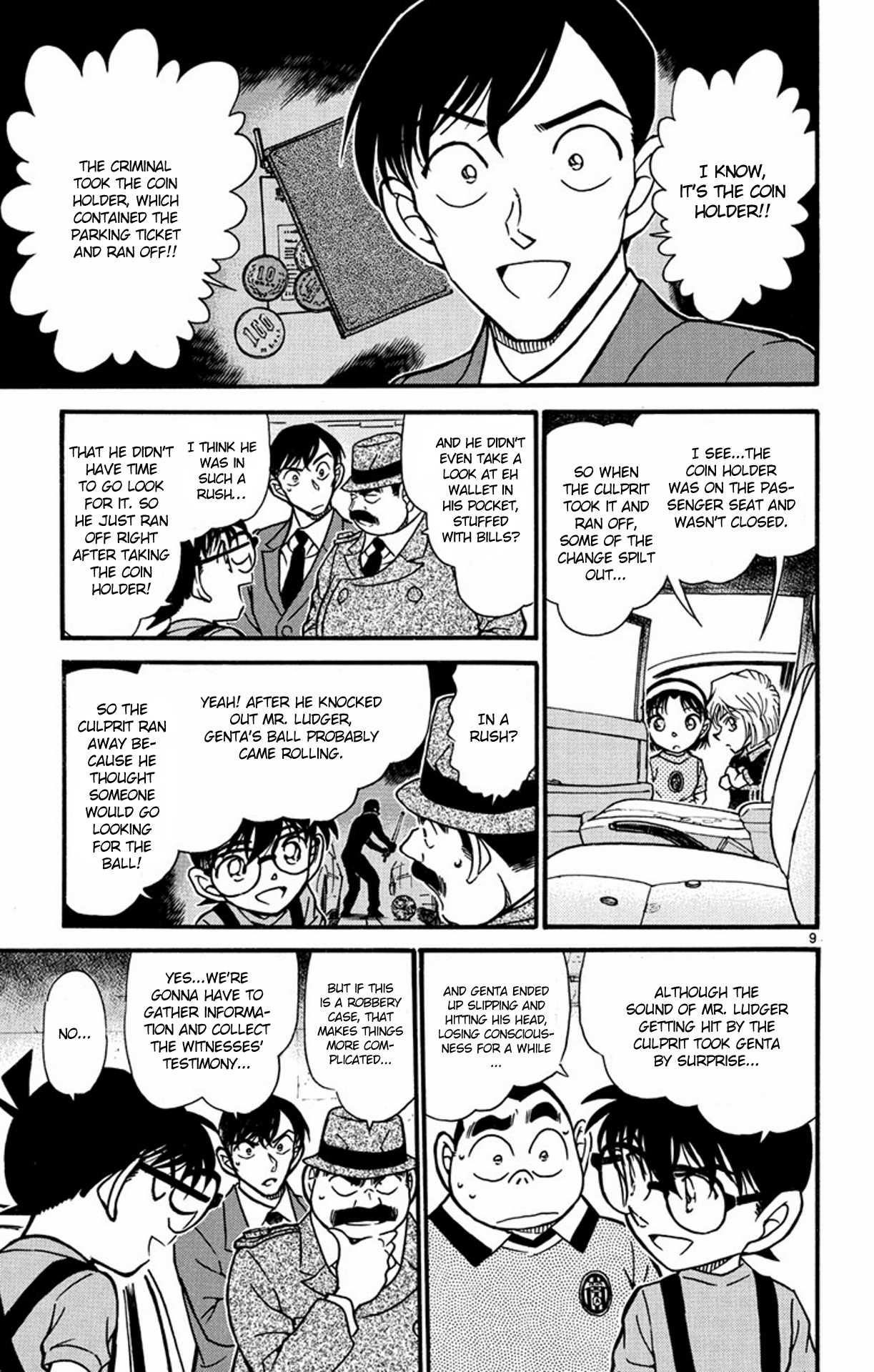 Detective Conan Chapter 568 page 10 - Chapter 568: Genta & El