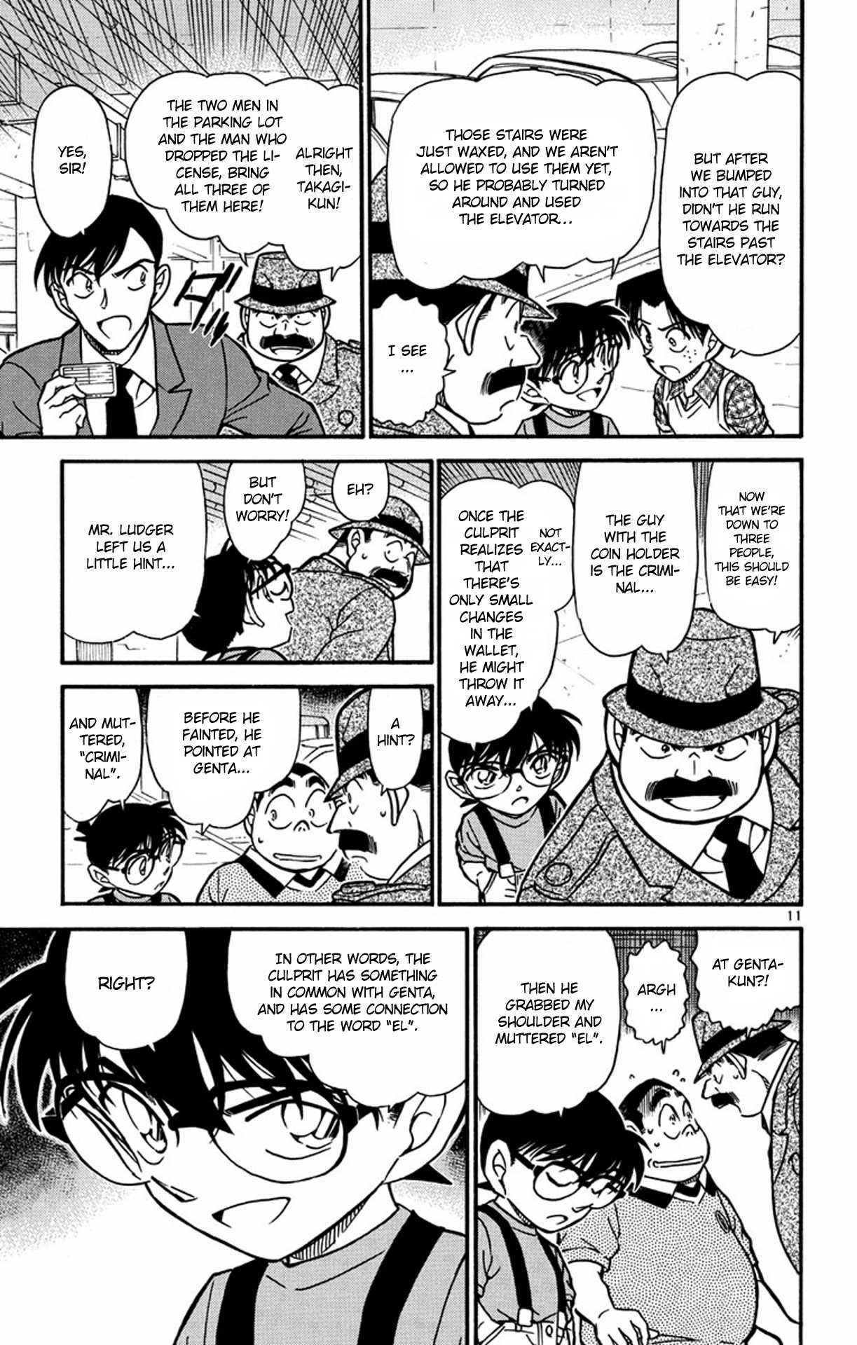 Detective Conan Chapter 568 page 12 - Chapter 568: Genta & El