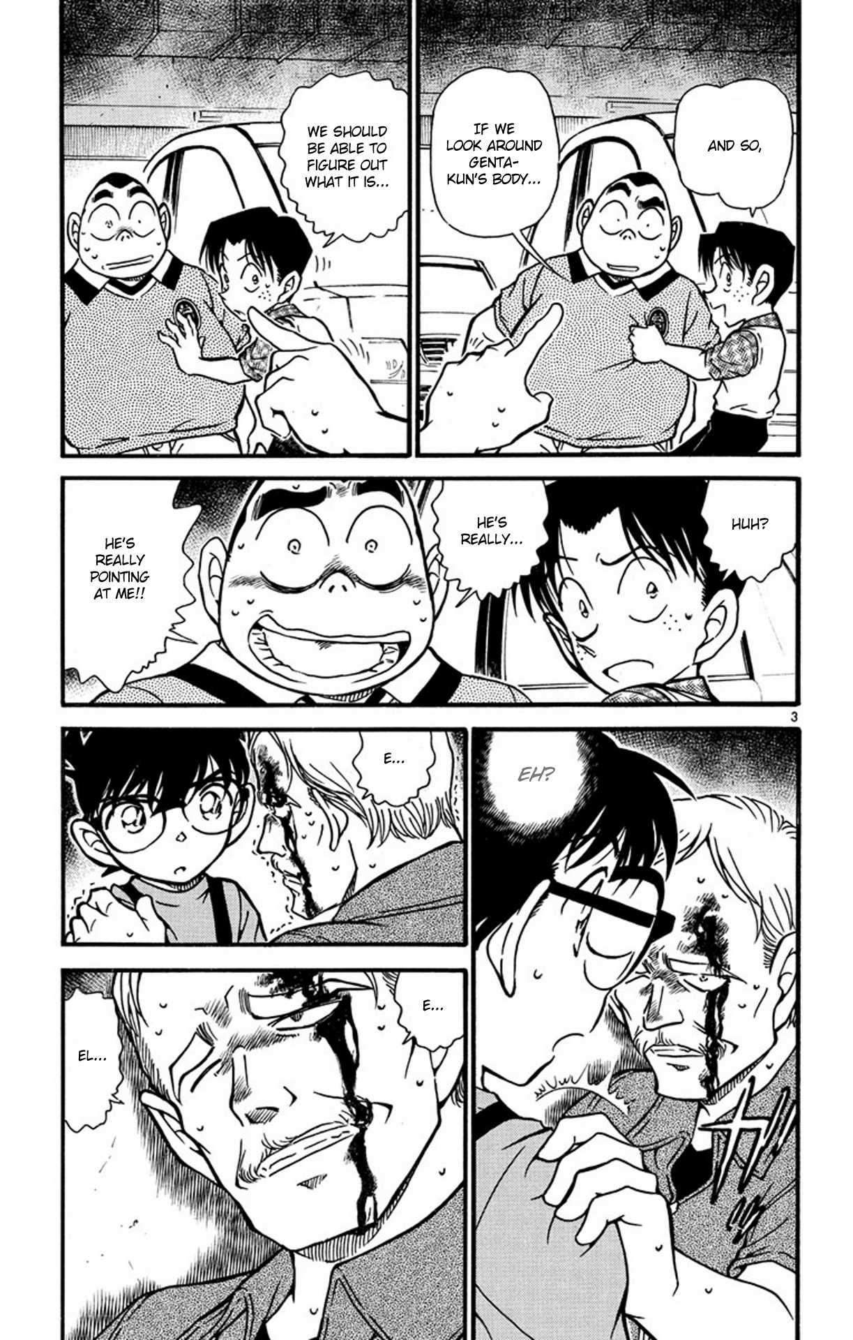 Detective Conan Chapter 568 page 4 - Chapter 568: Genta & El