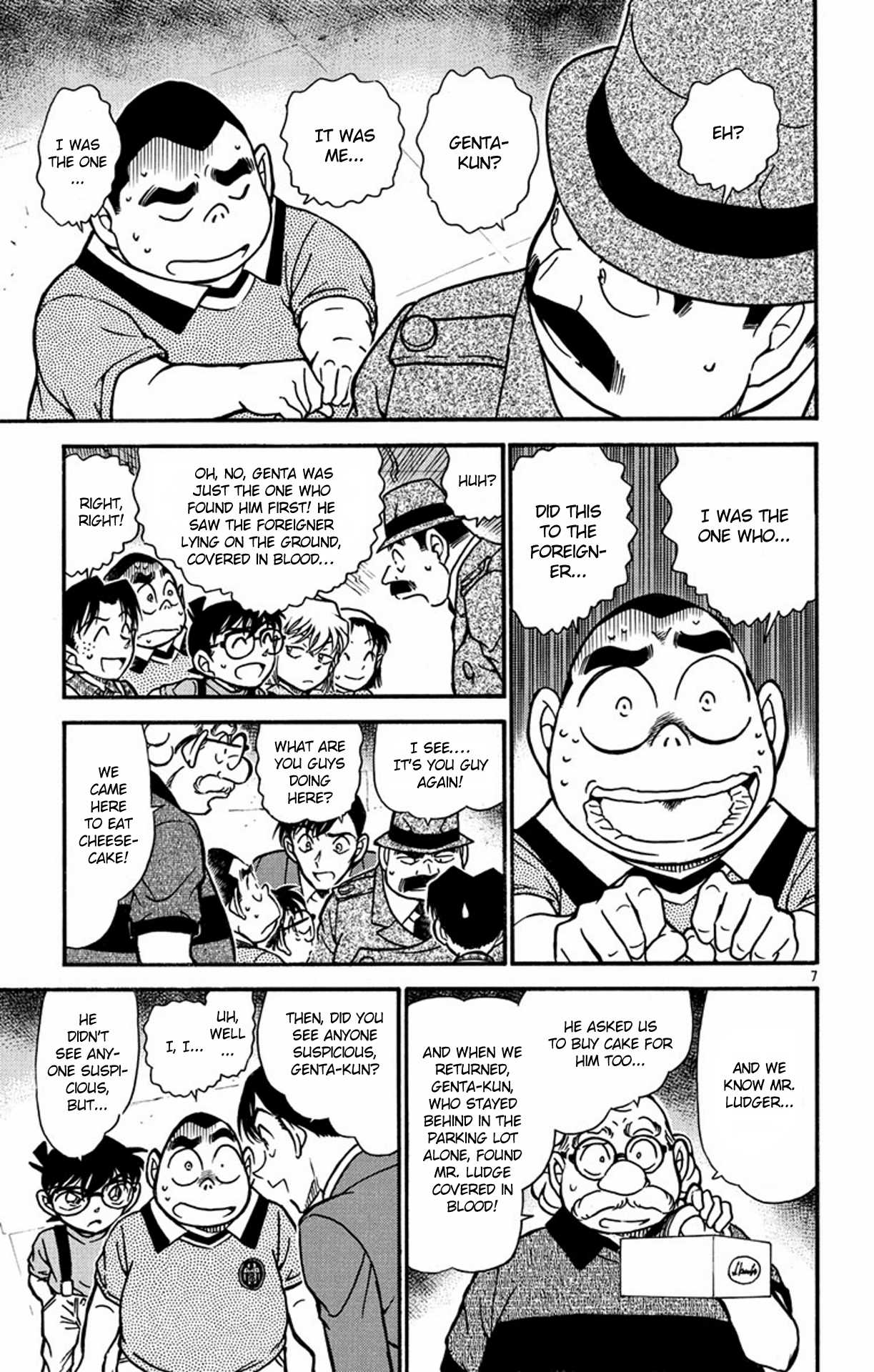 Detective Conan Chapter 568 page 8 - Chapter 568: Genta & El