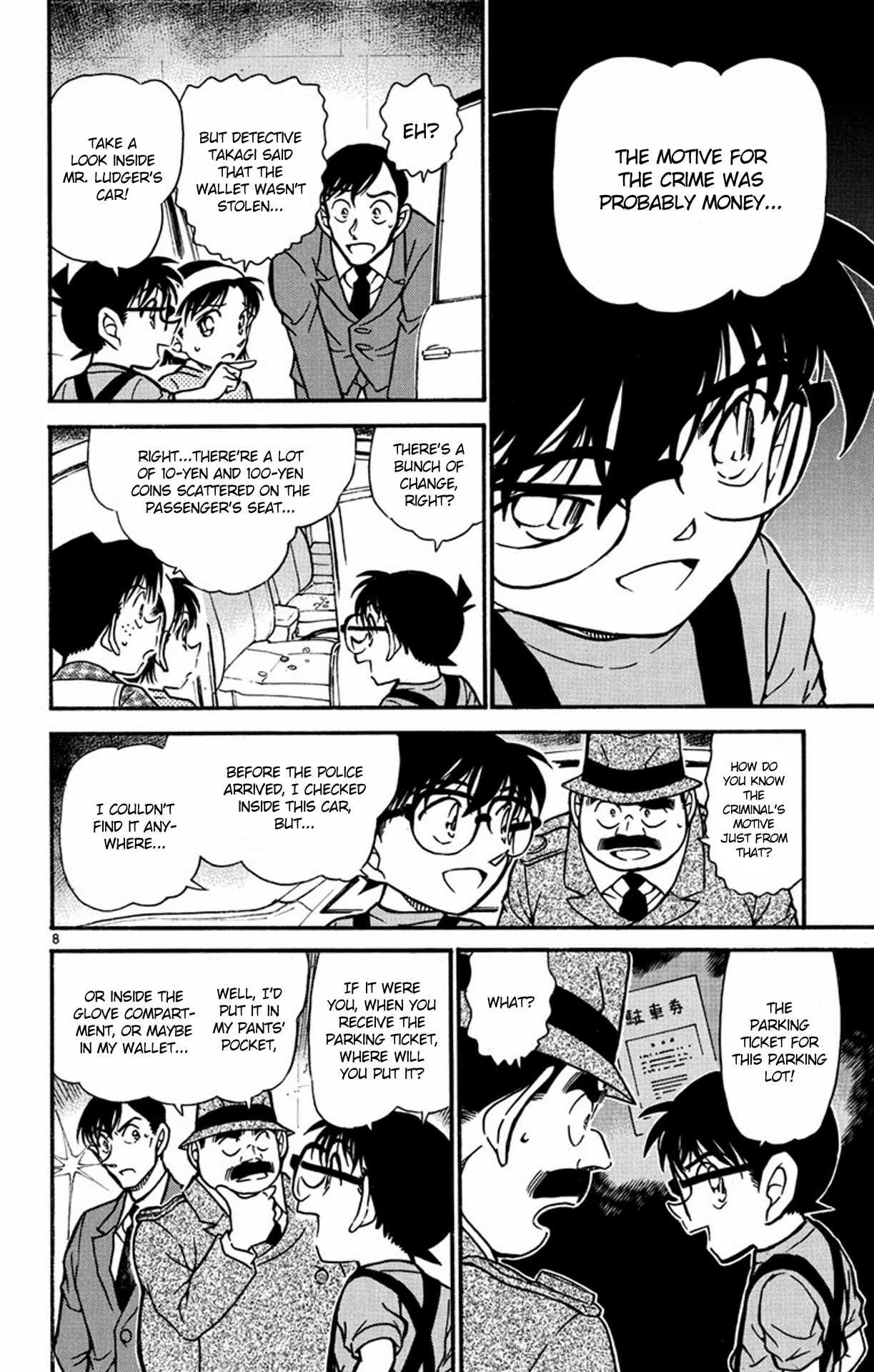 Detective Conan Chapter 568 page 9 - Chapter 568: Genta & El